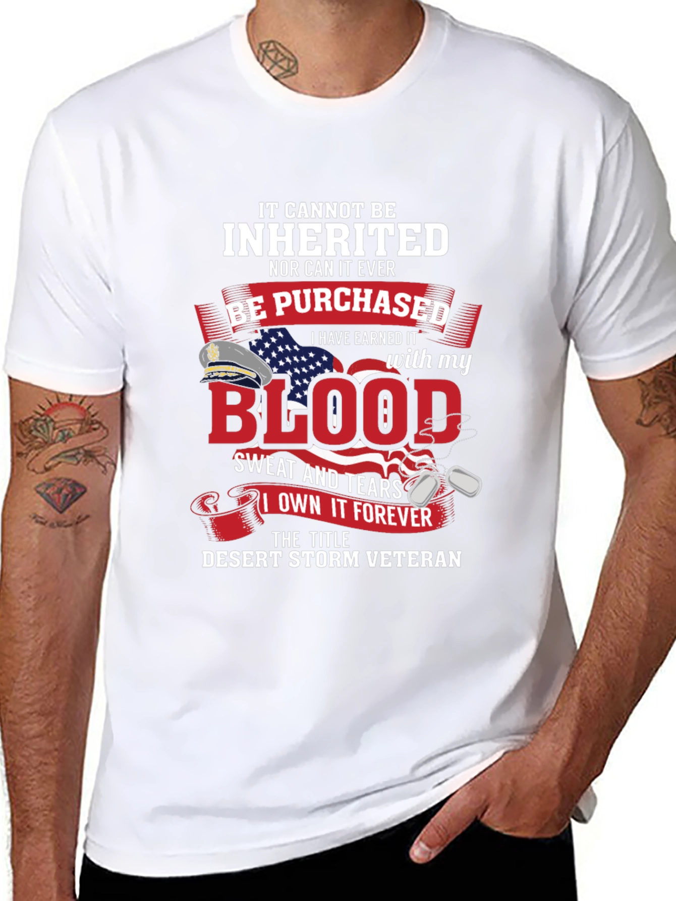 Desert Storm Veteran Graphic Tee