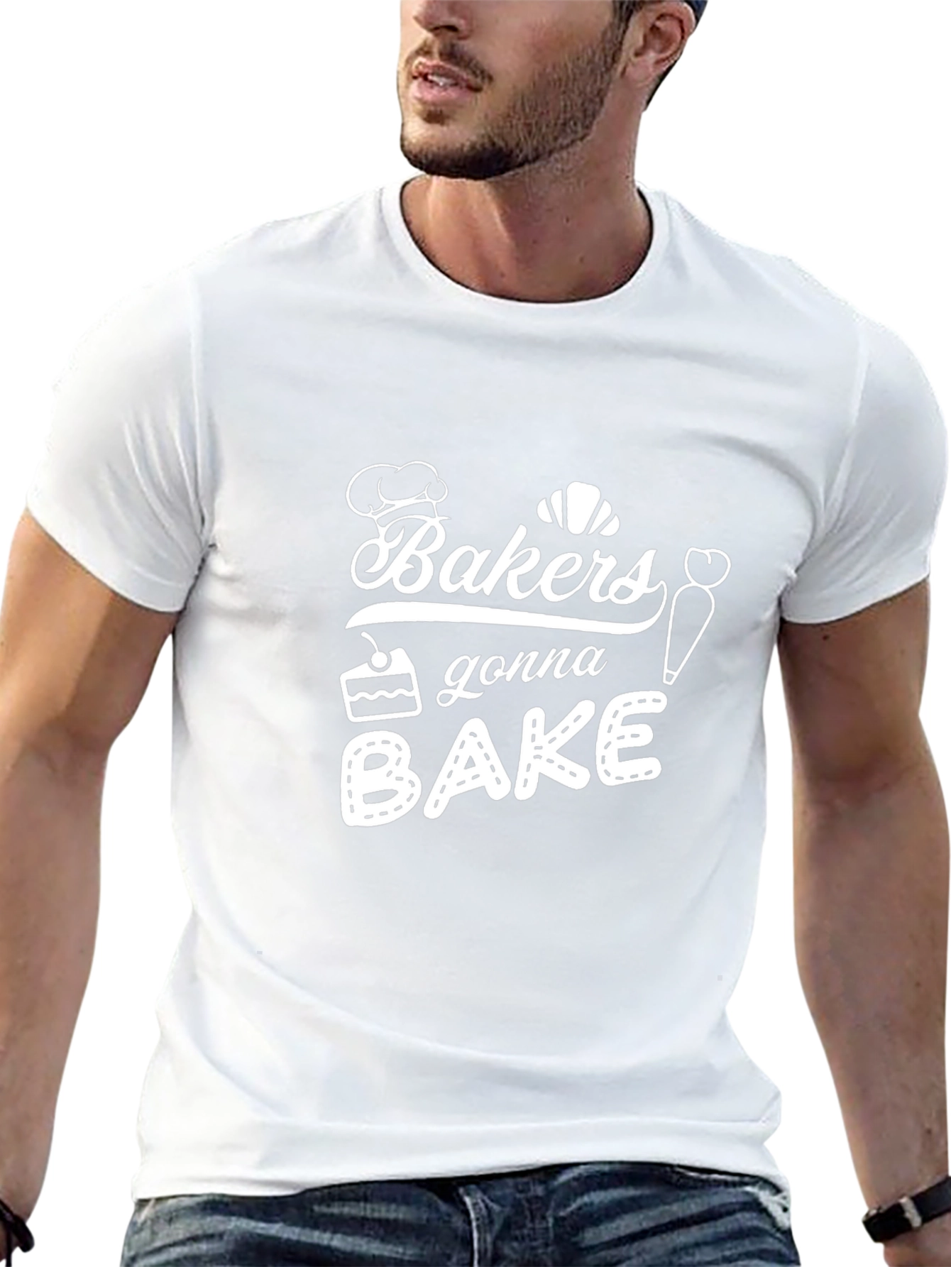 Bakers Gonna Bake Graphic Tee - Black