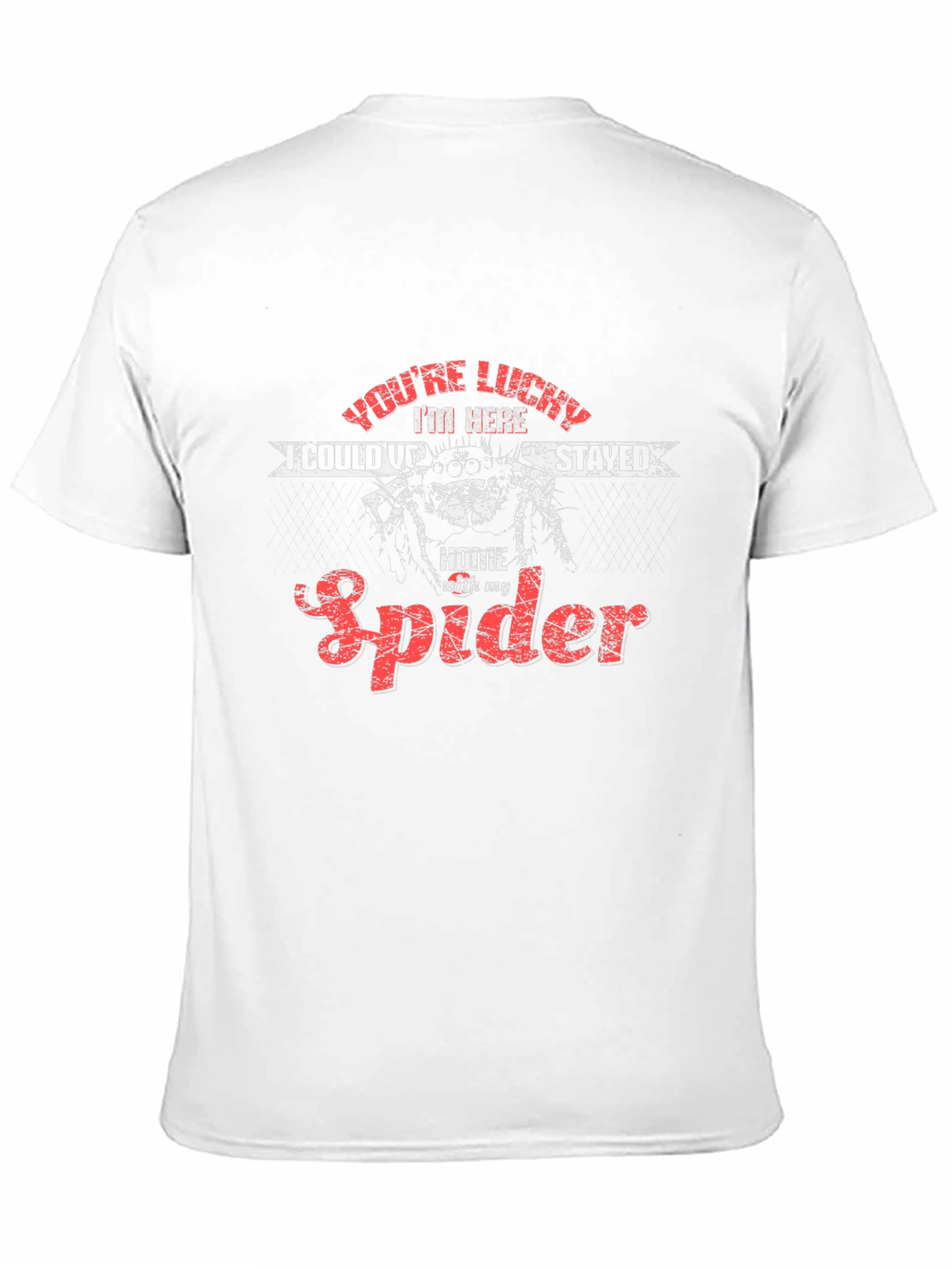 Lucky Spider Graphic T-Shirt - Soft Cotton Tee