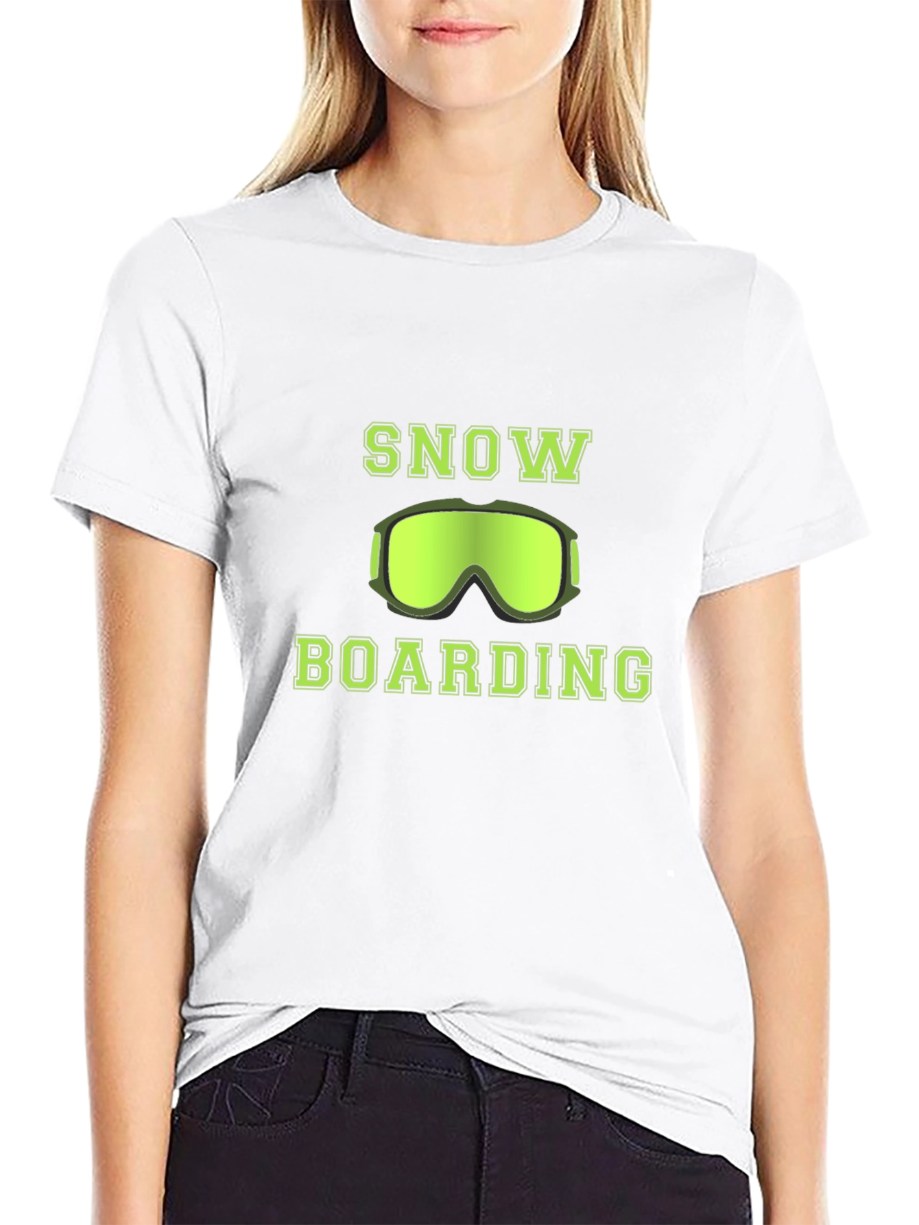 Snowboarding Goggles Graphic Tee
