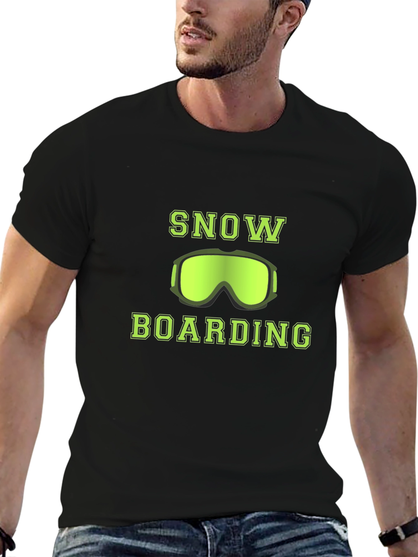 Snowboarding Goggles Graphic Tee