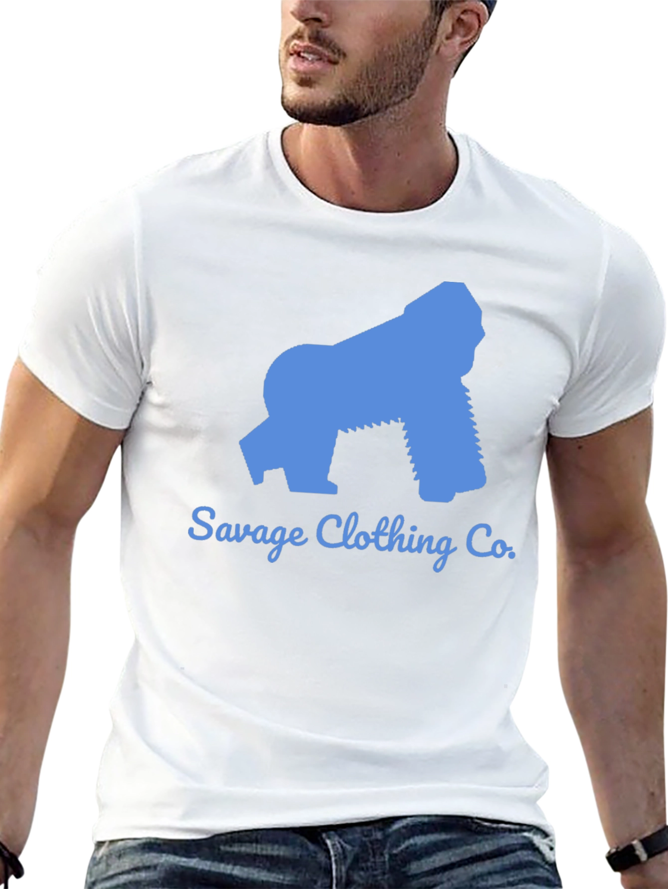 Savage Clothing Co. Gorilla Graphic Tee - Black