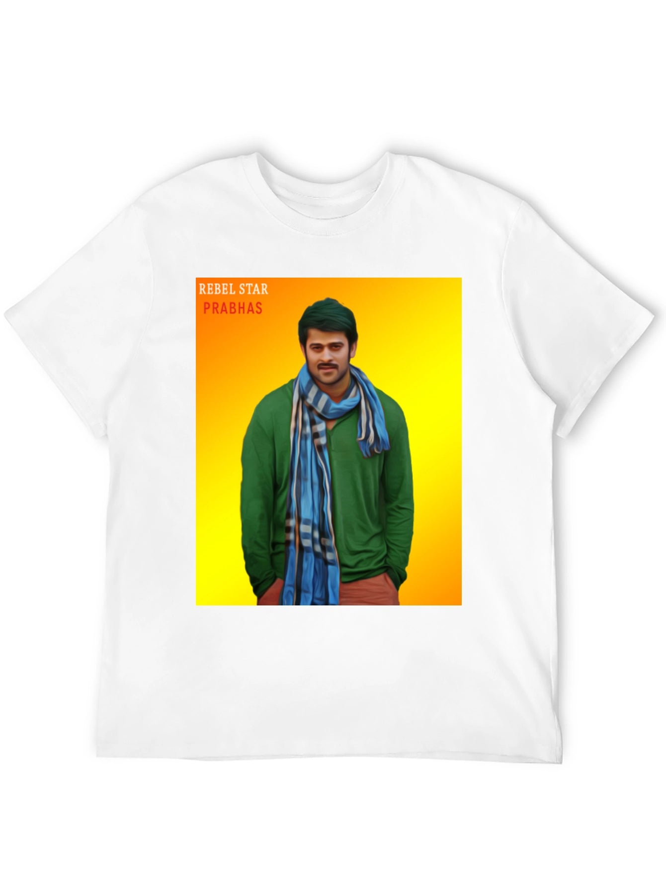 Rebel Star Prabhas Graphic T-Shirt