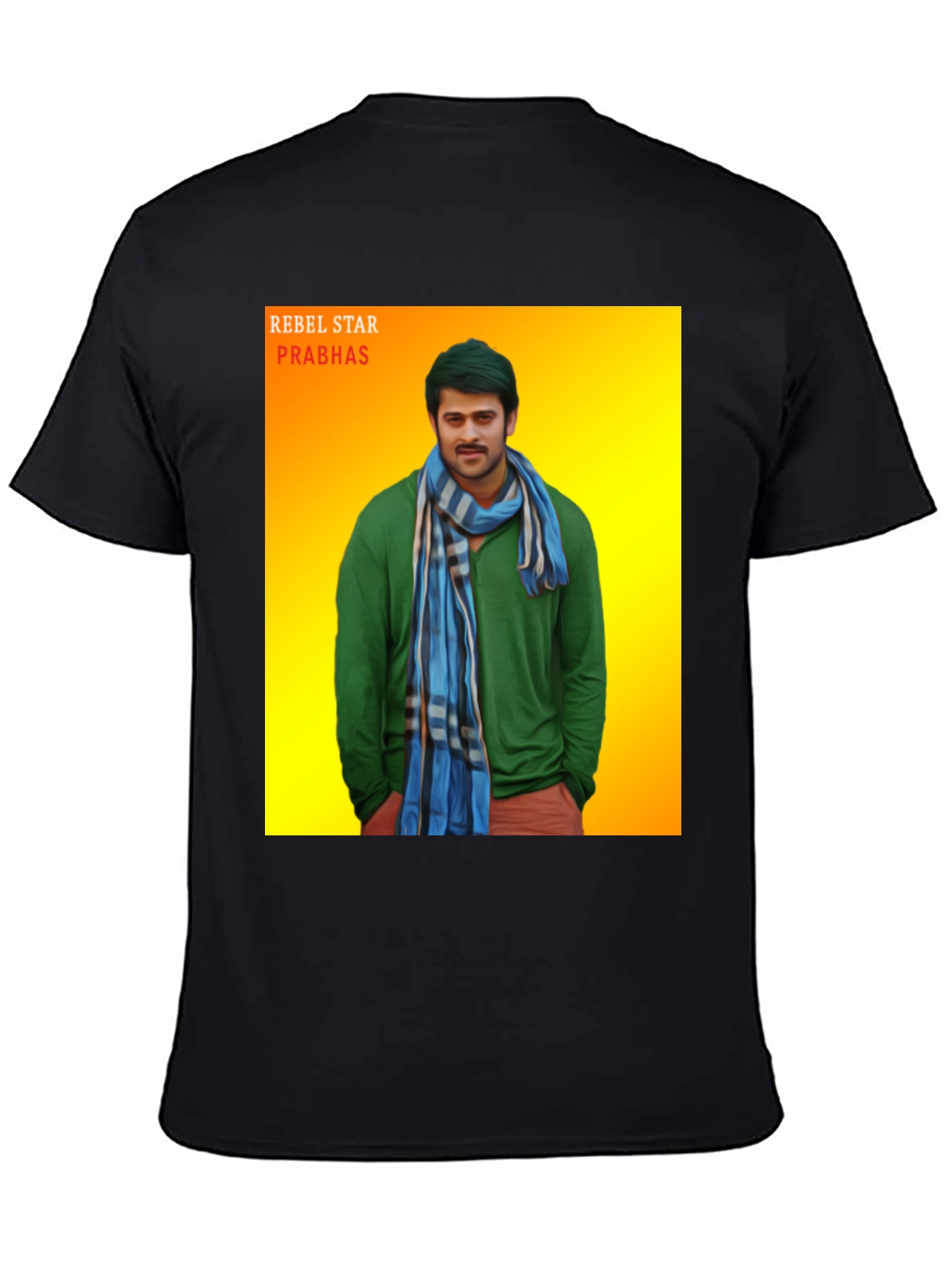 Rebel Star Prabhas Graphic T-Shirt