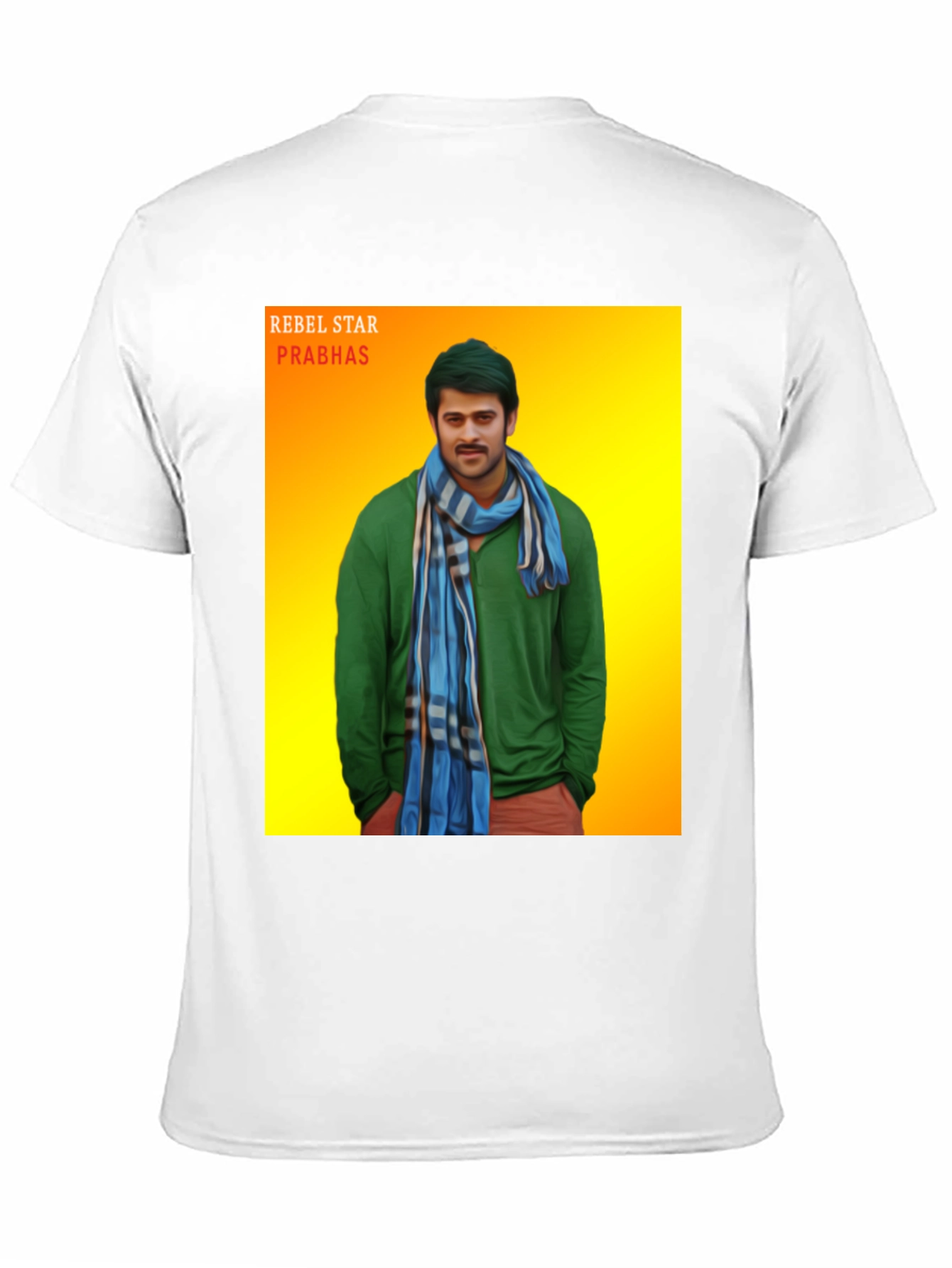 Rebel Star Prabhas Graphic T-Shirt