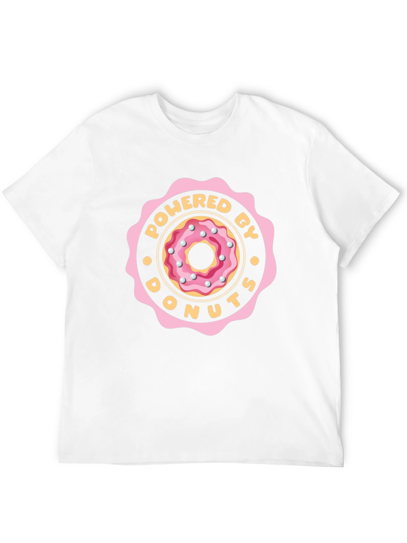 Powered By Donuts Graphic Tee - Black