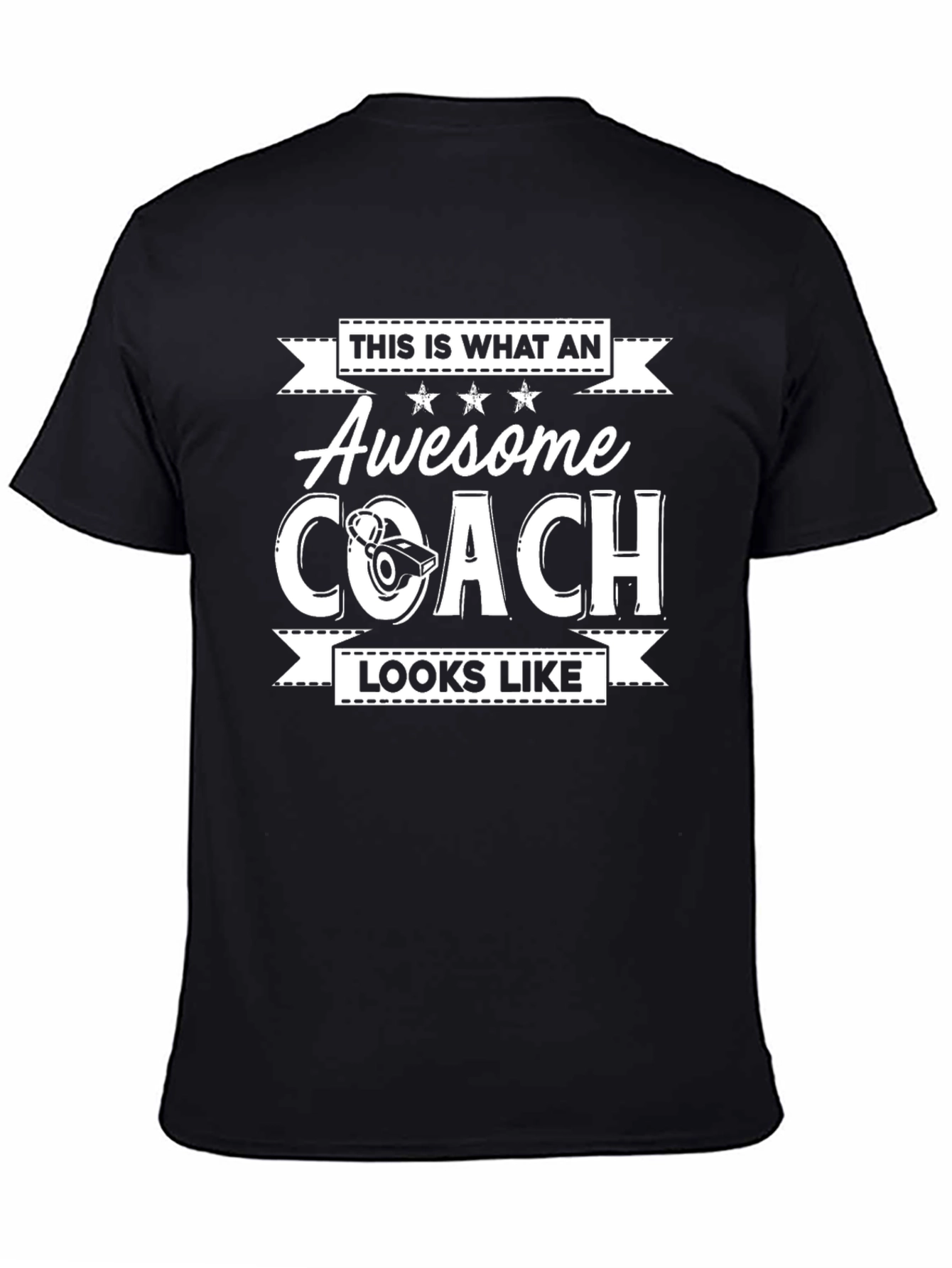 Awesome Coach Graphic T-Shirt
