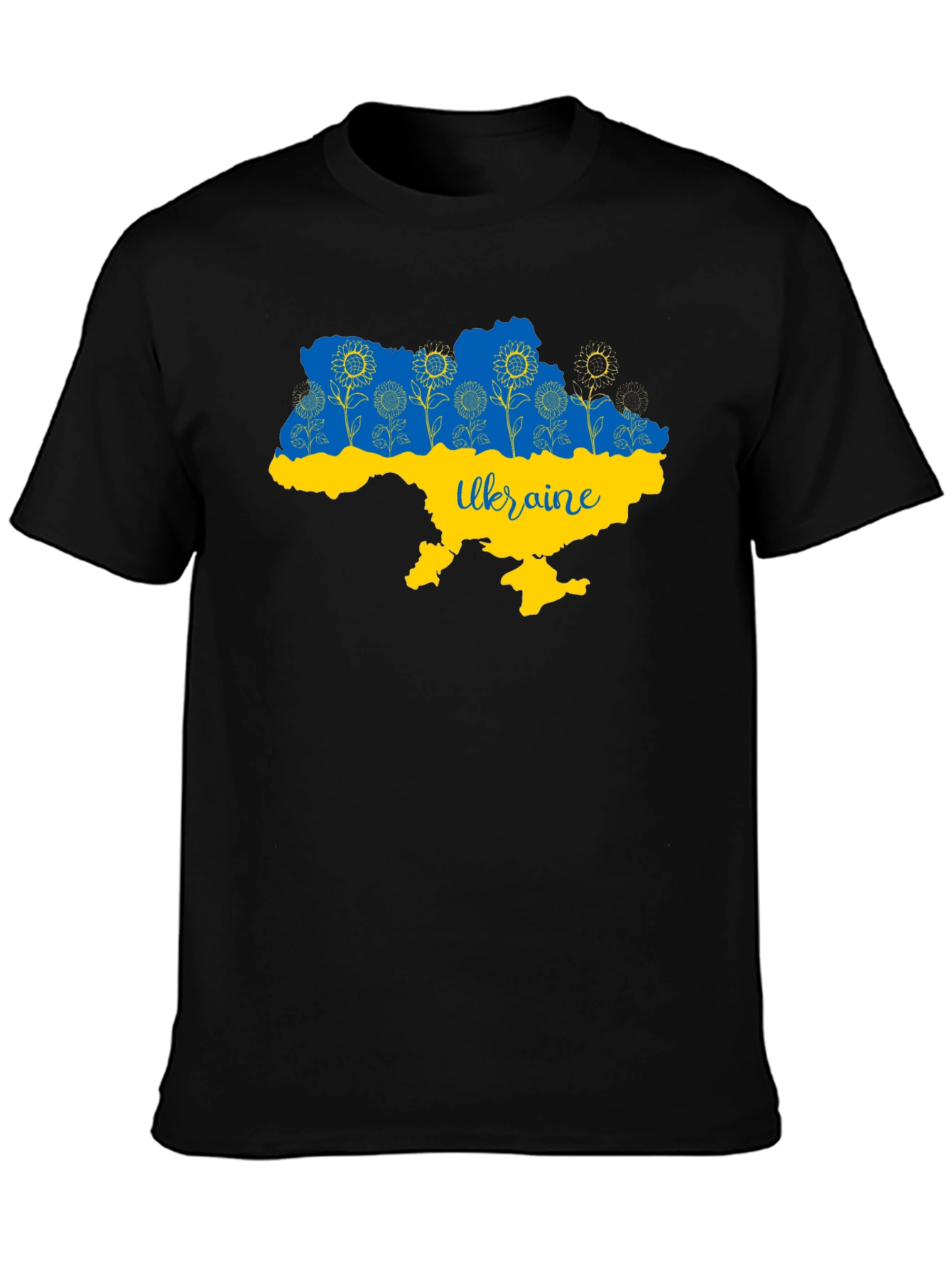 Ukraine Map Sunflower T-Shirt