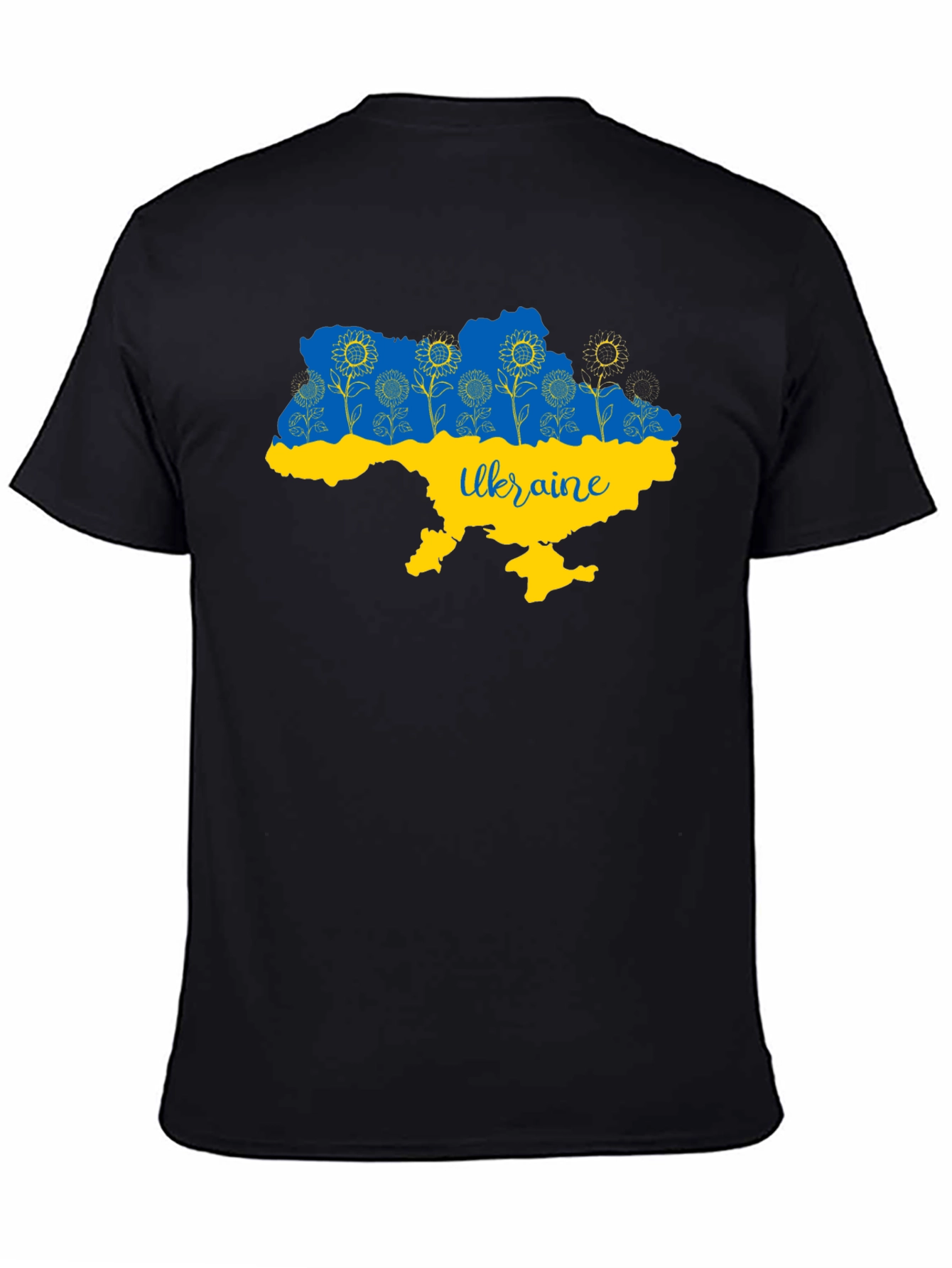 Ukraine Map Sunflower T-Shirt