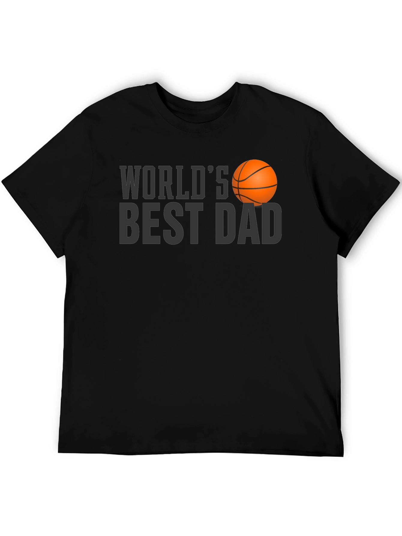 Worlds Best Dad Basketball T-Shirt