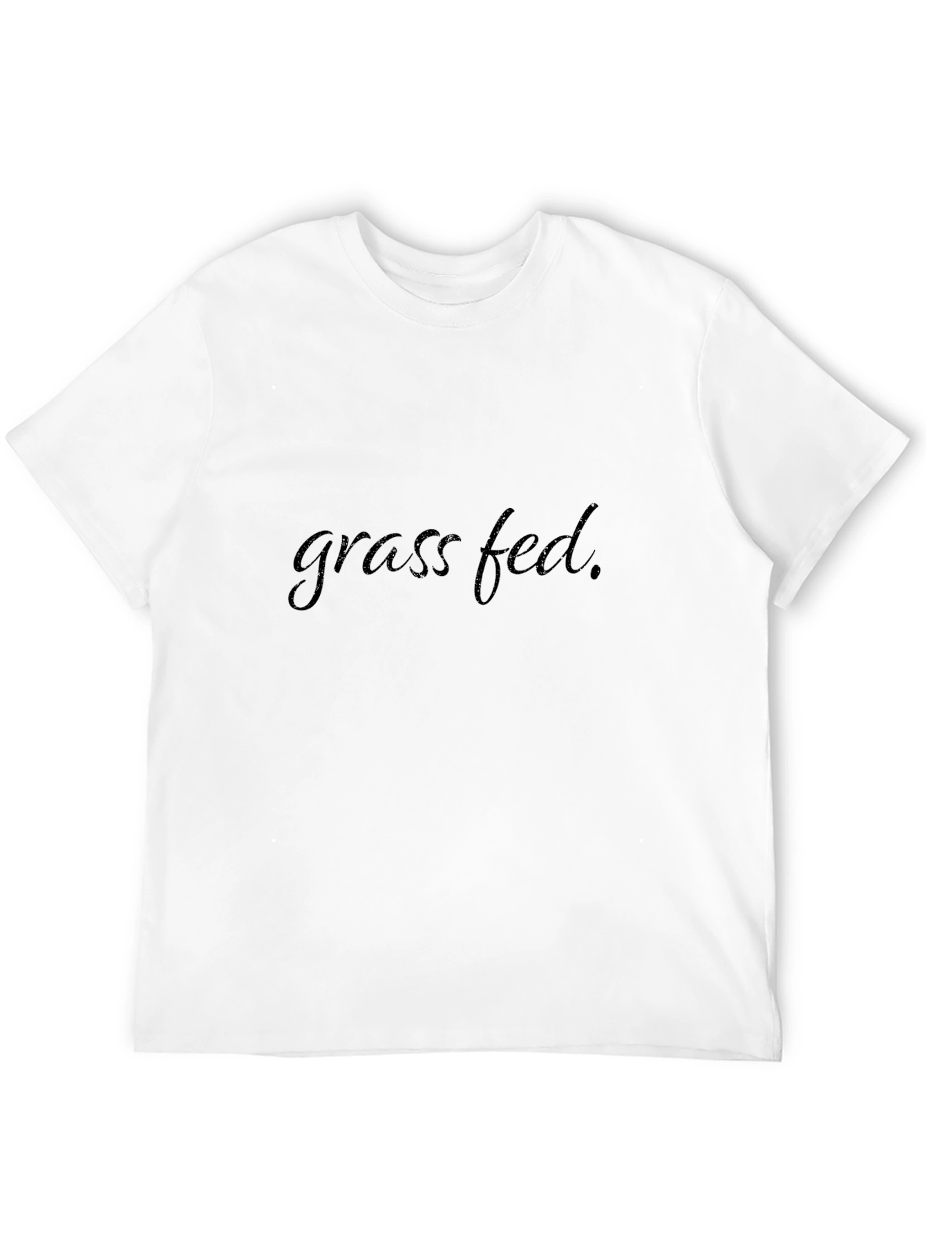 Grass Fed Black T-Shirt