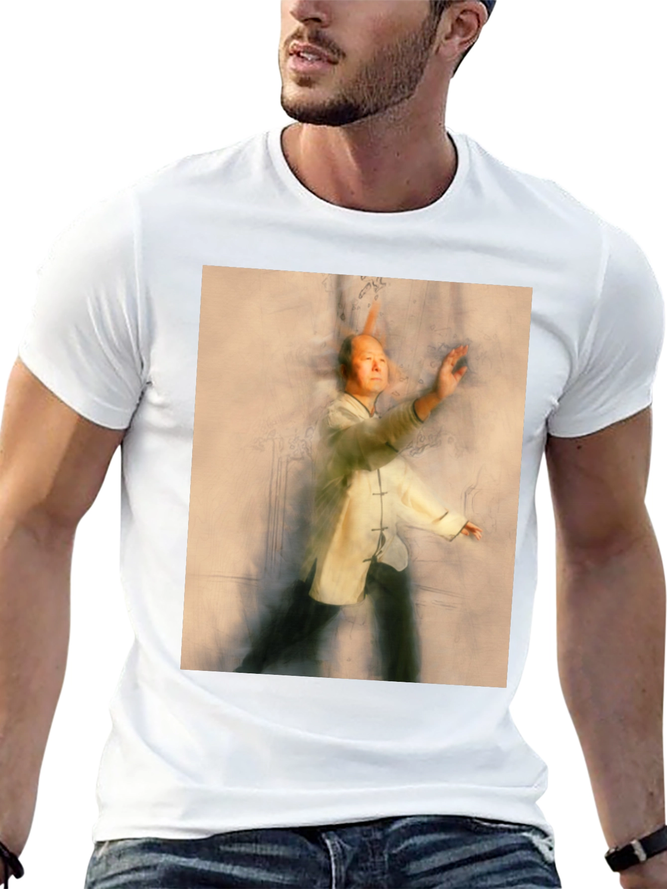 Tai Chi Master Graphic Tee - Martial Arts Shirt