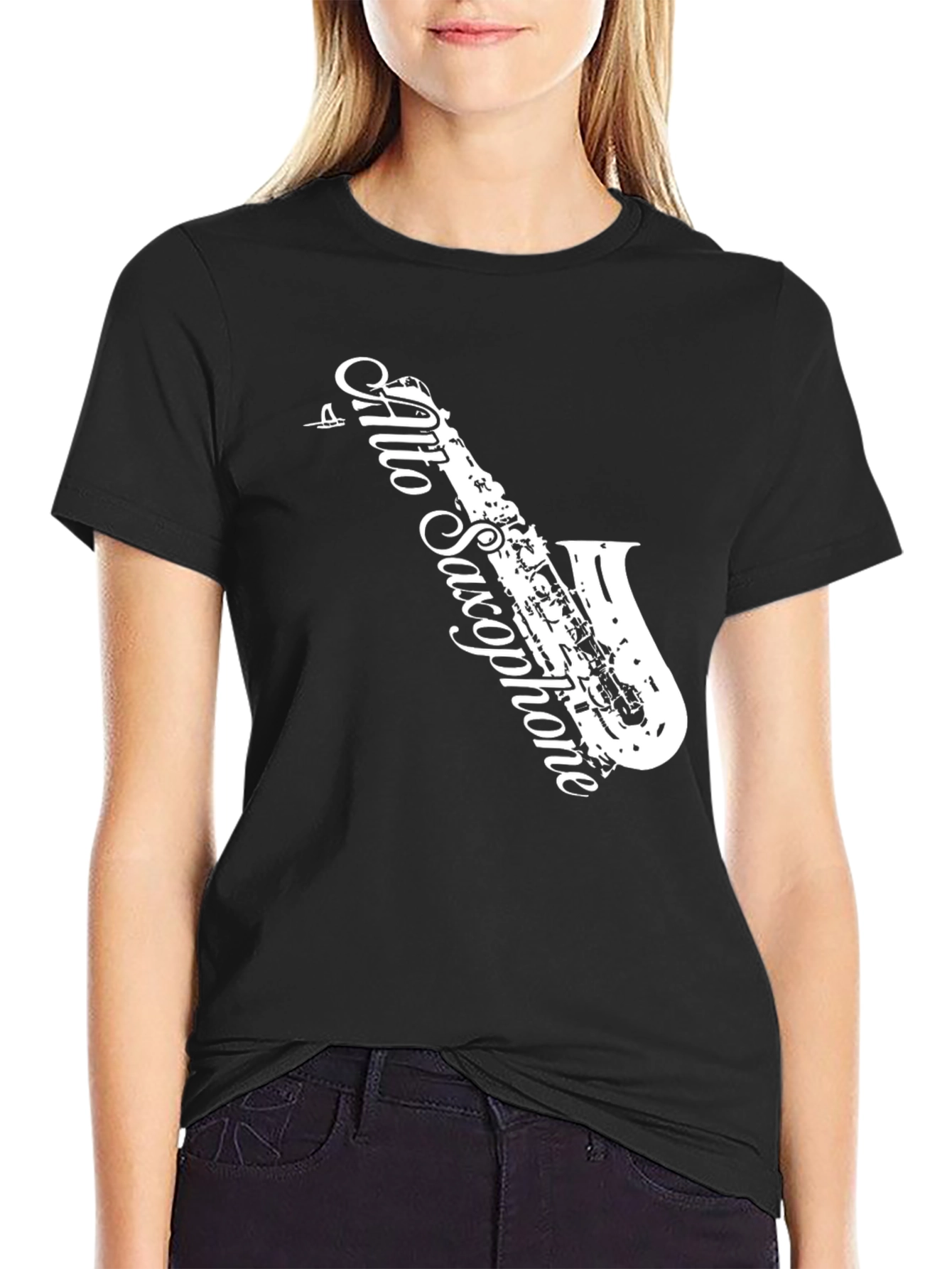 Alto Saxophone Graphic T-Shirt - Music Lover Tee