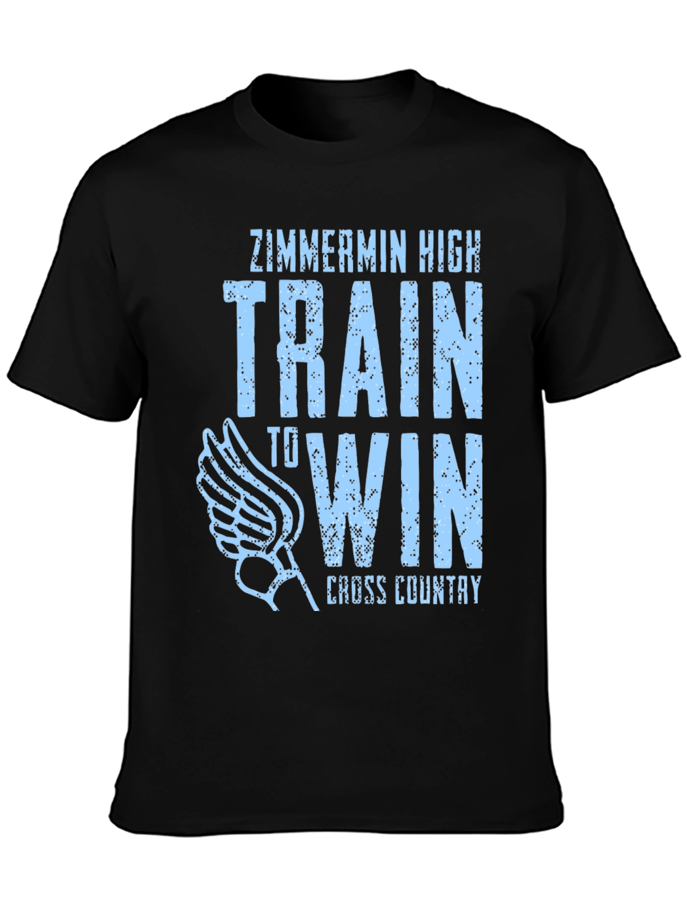 Zimmermin High Cross Country T-Shirt - Train to Win