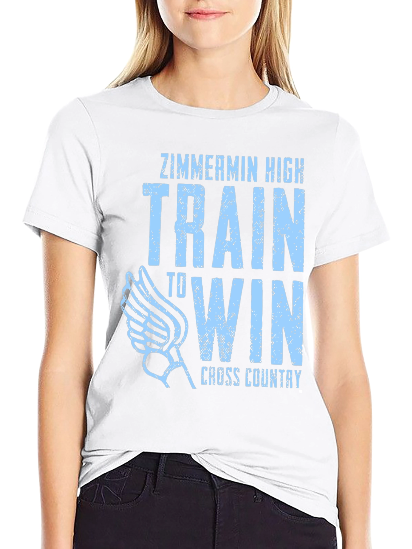 Zimmermin High Cross Country T-Shirt - Train to Win