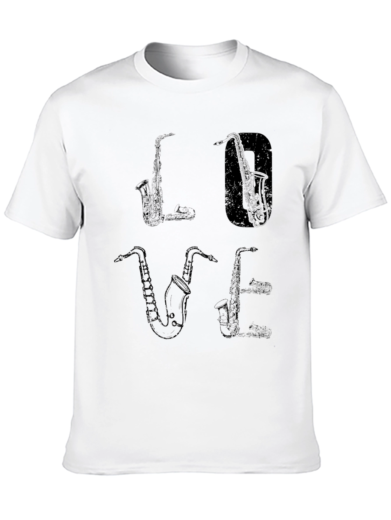 Saxophone Love T-Shirt - Music Lovers Tee