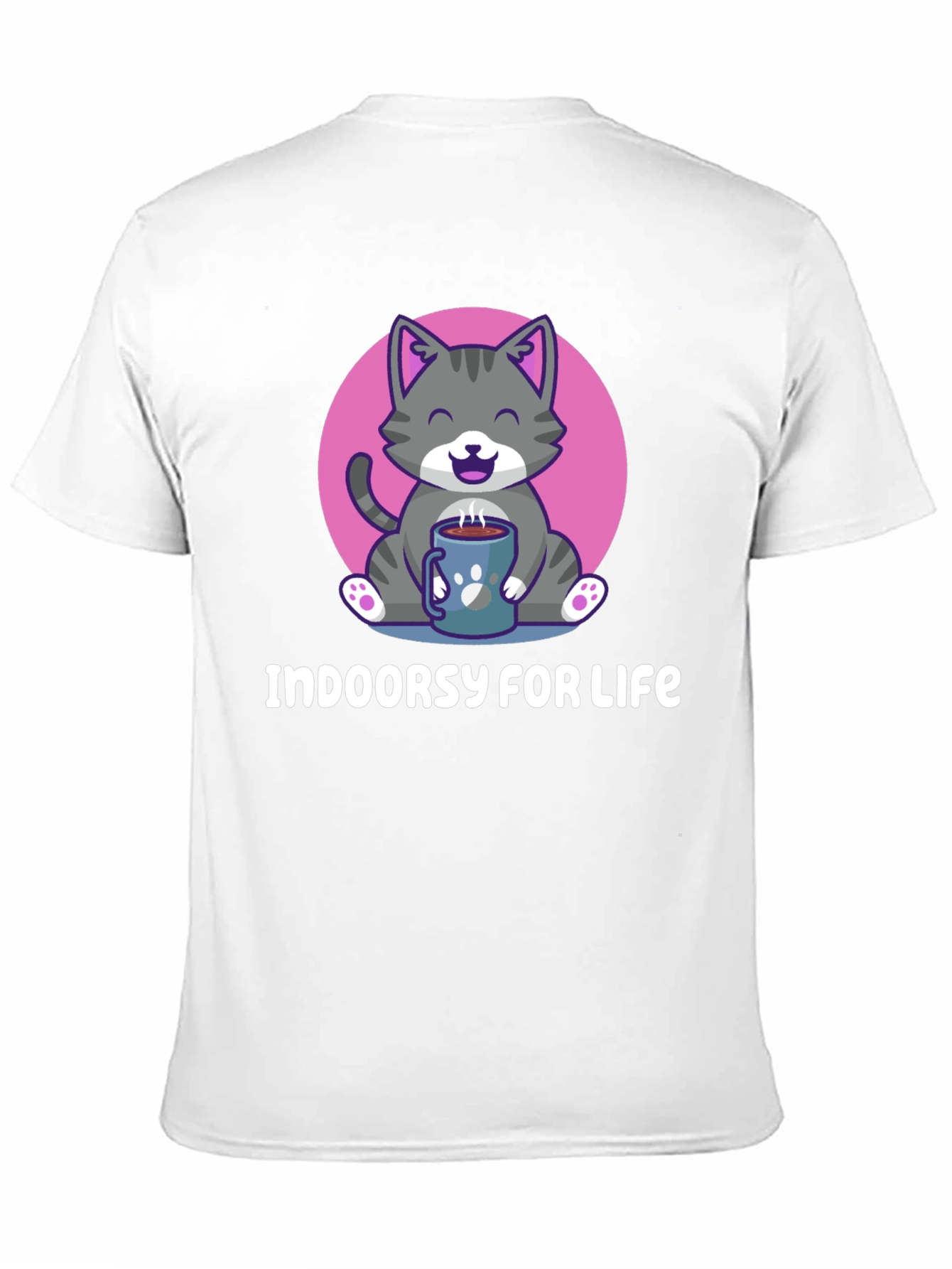 Indoor Cat Lover T-Shirt - Cozy & Cute