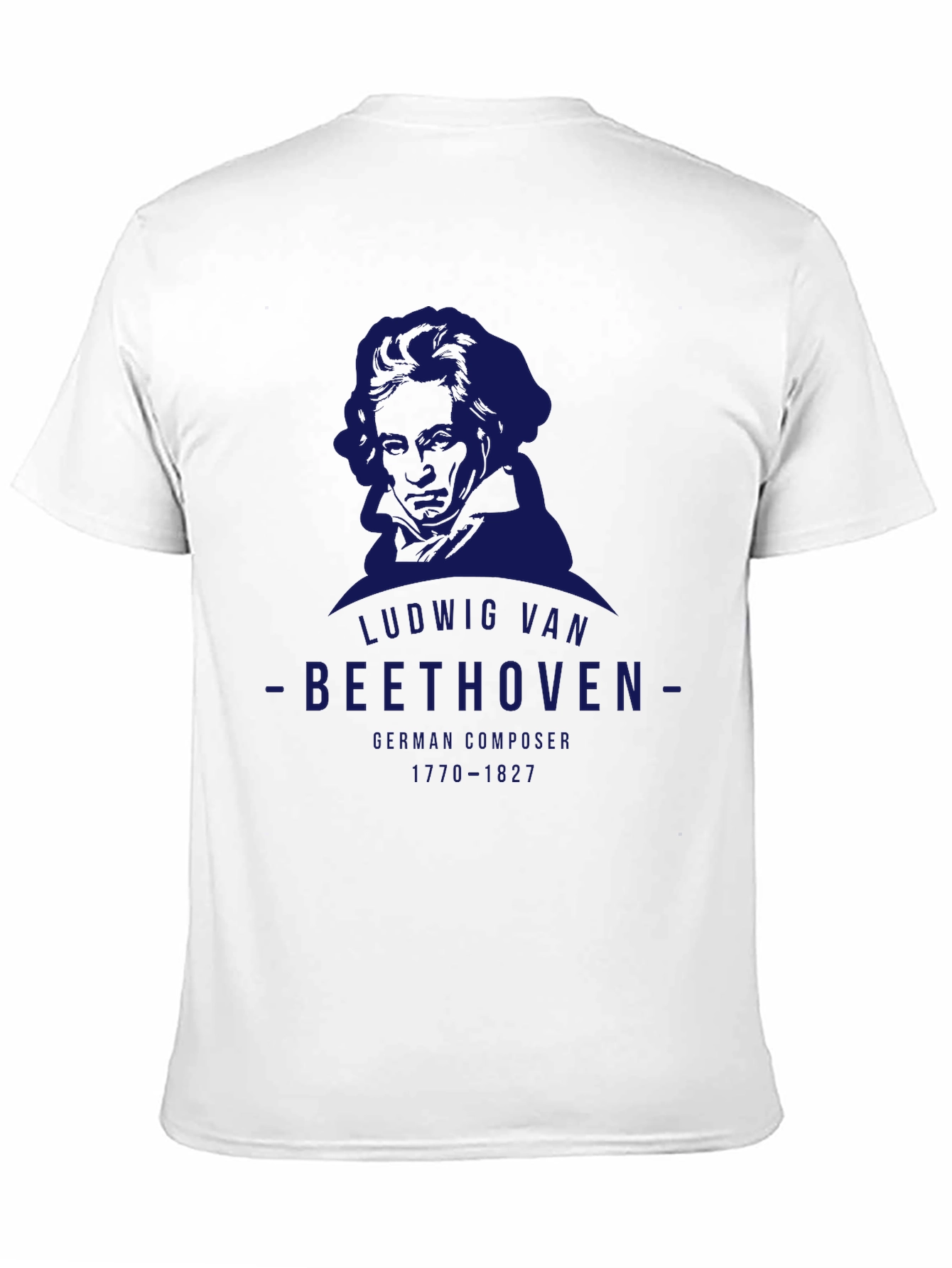 Ludwig Van Beethoven Graphic T-Shirt - German Composer Tee