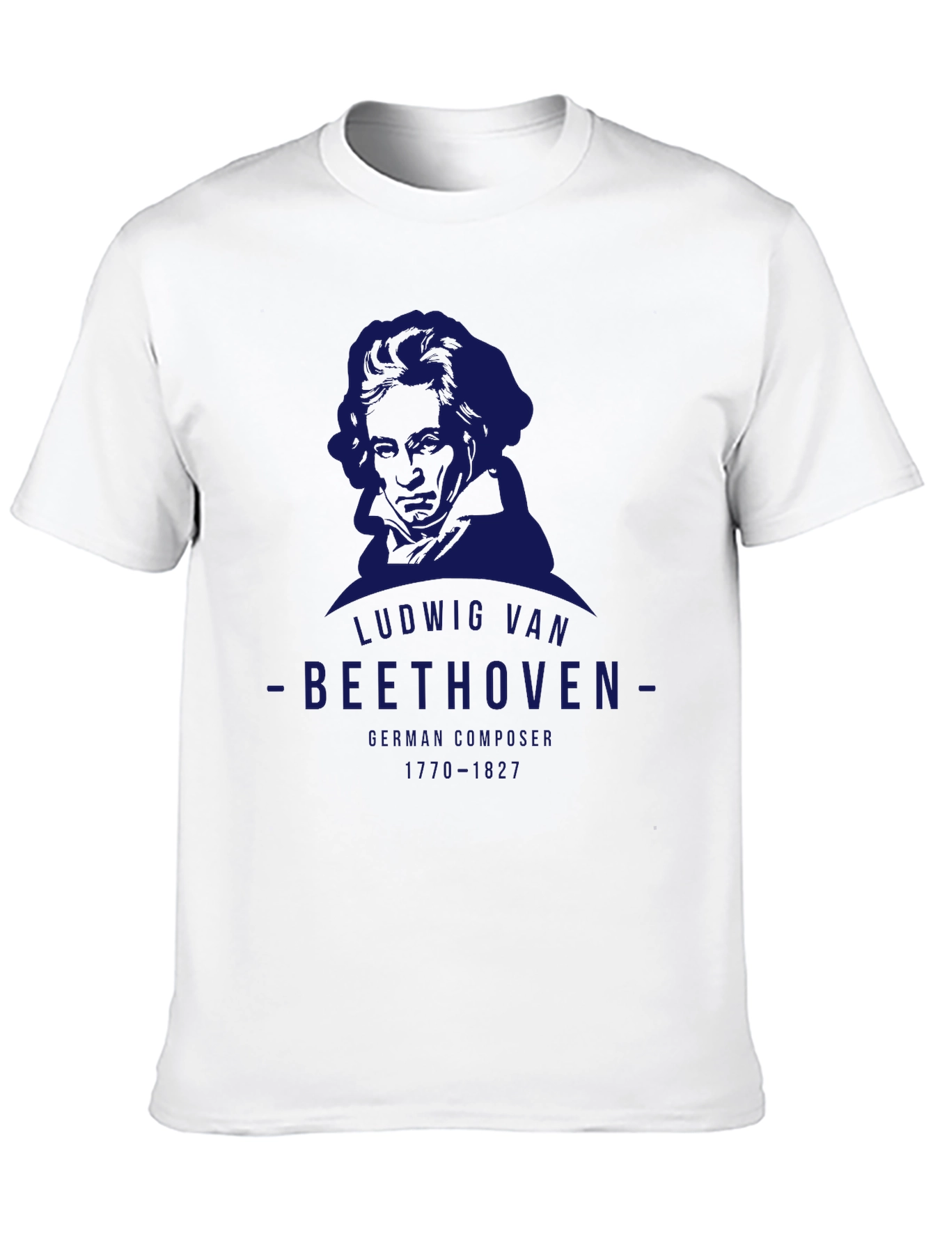 Ludwig Van Beethoven Graphic T-Shirt - German Composer Tee