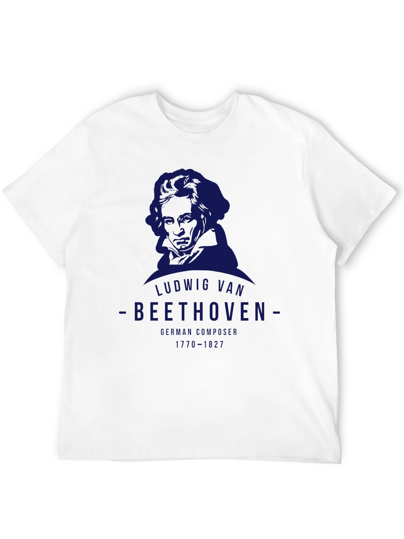 Ludwig Van Beethoven Graphic T-Shirt - German Composer Tee