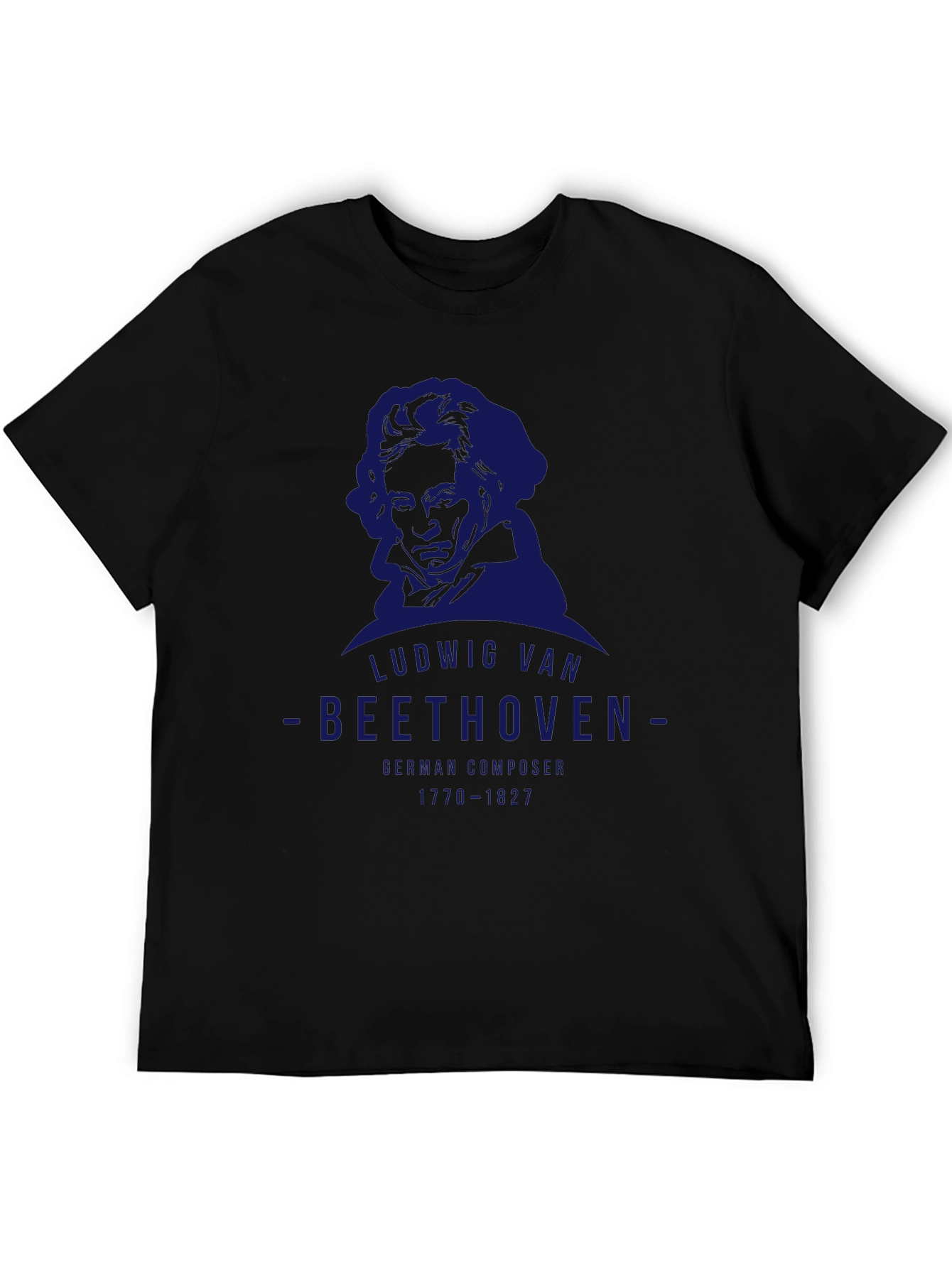Ludwig Van Beethoven Graphic T-Shirt - German Composer Tee