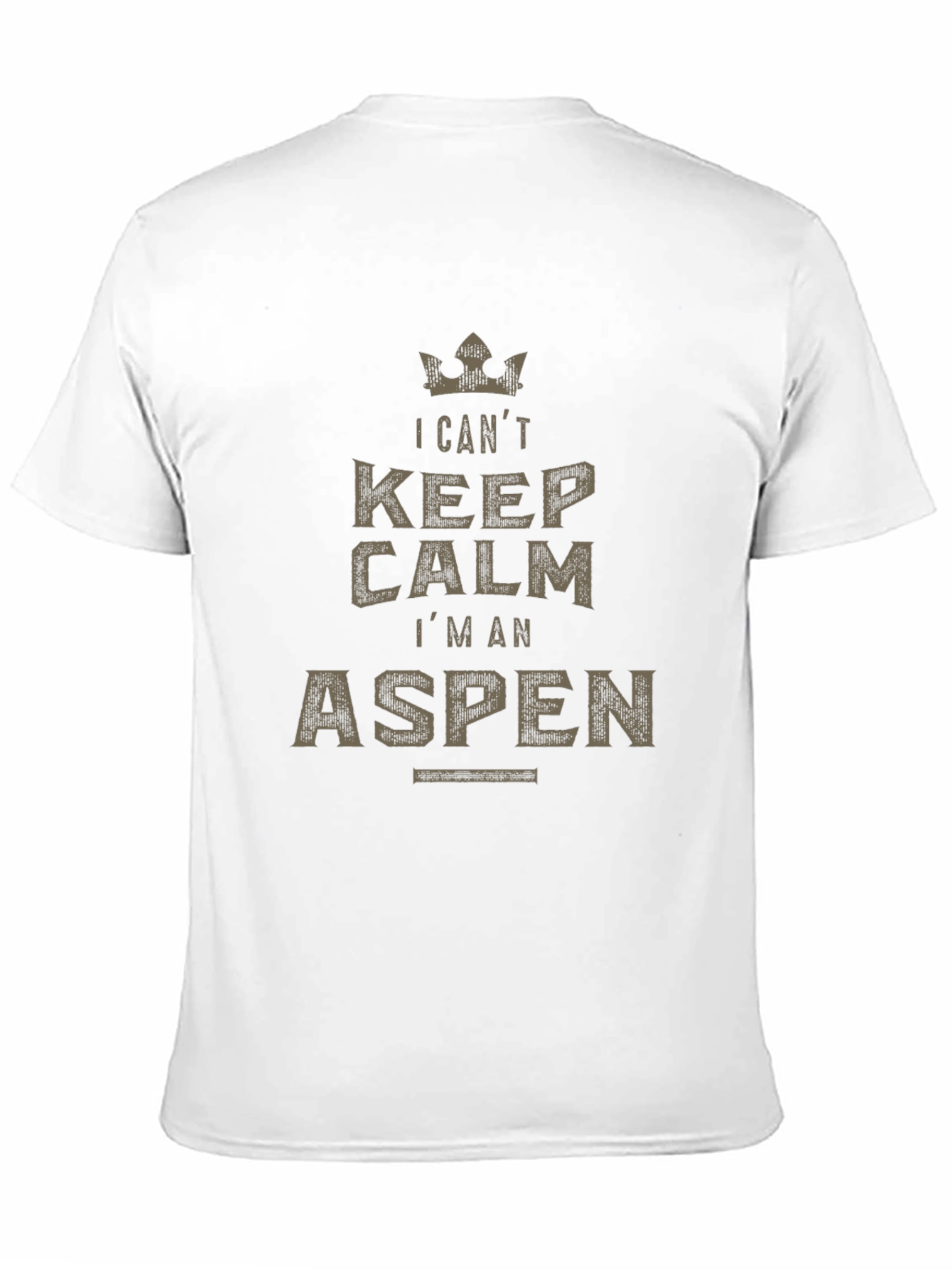 I Cant Keep Calm Im An Aspen T-Shirt