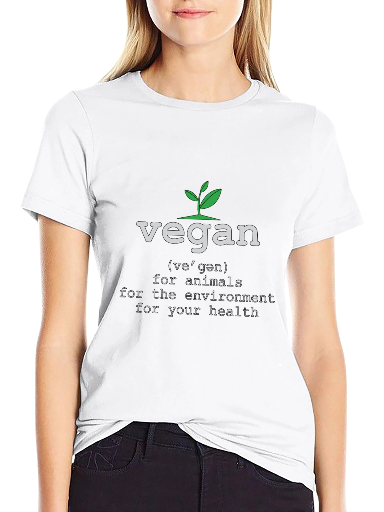 Vegan Definition T-Shirt - Animal & Environment Friendly