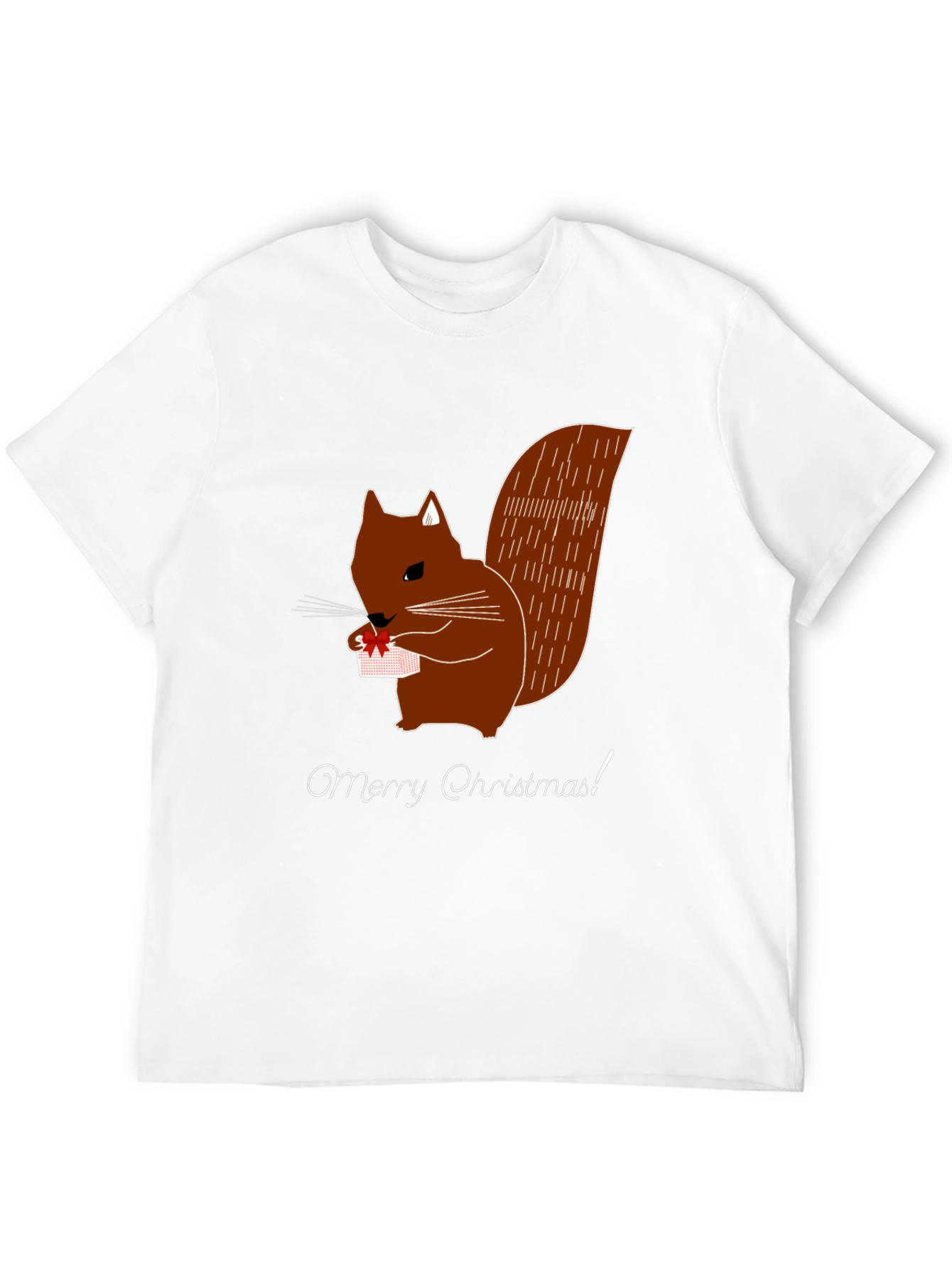 Squirrel Christmas Graphic Tee
