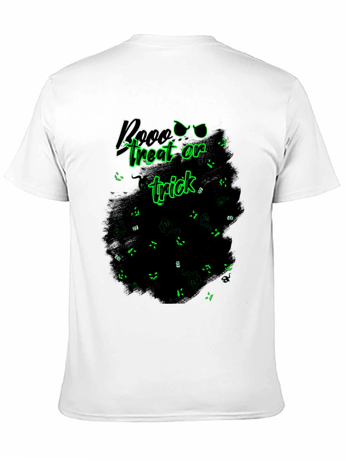 Boo Treat Or Trick Black T-Shirt