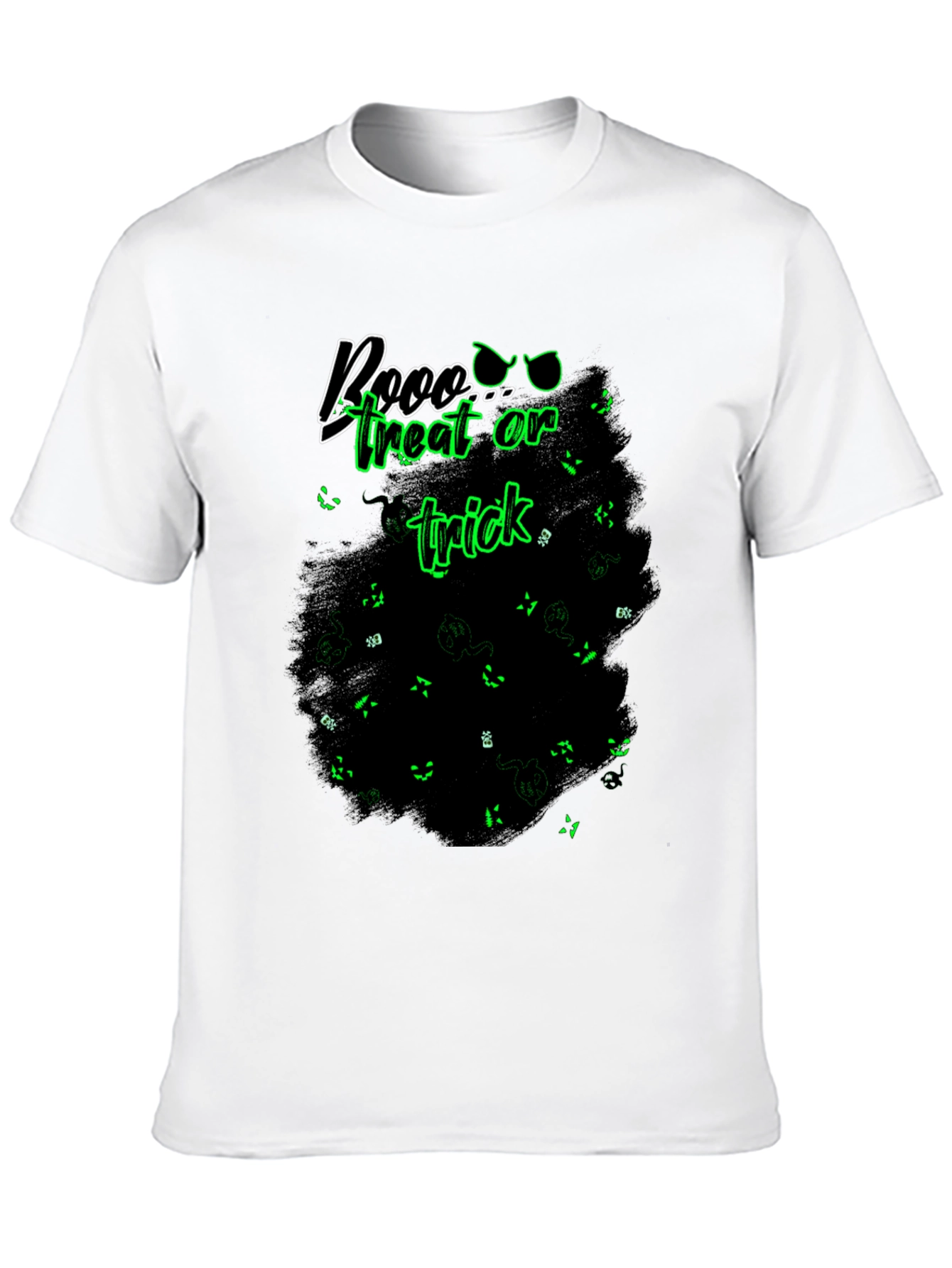 Boo Treat Or Trick Black T-Shirt