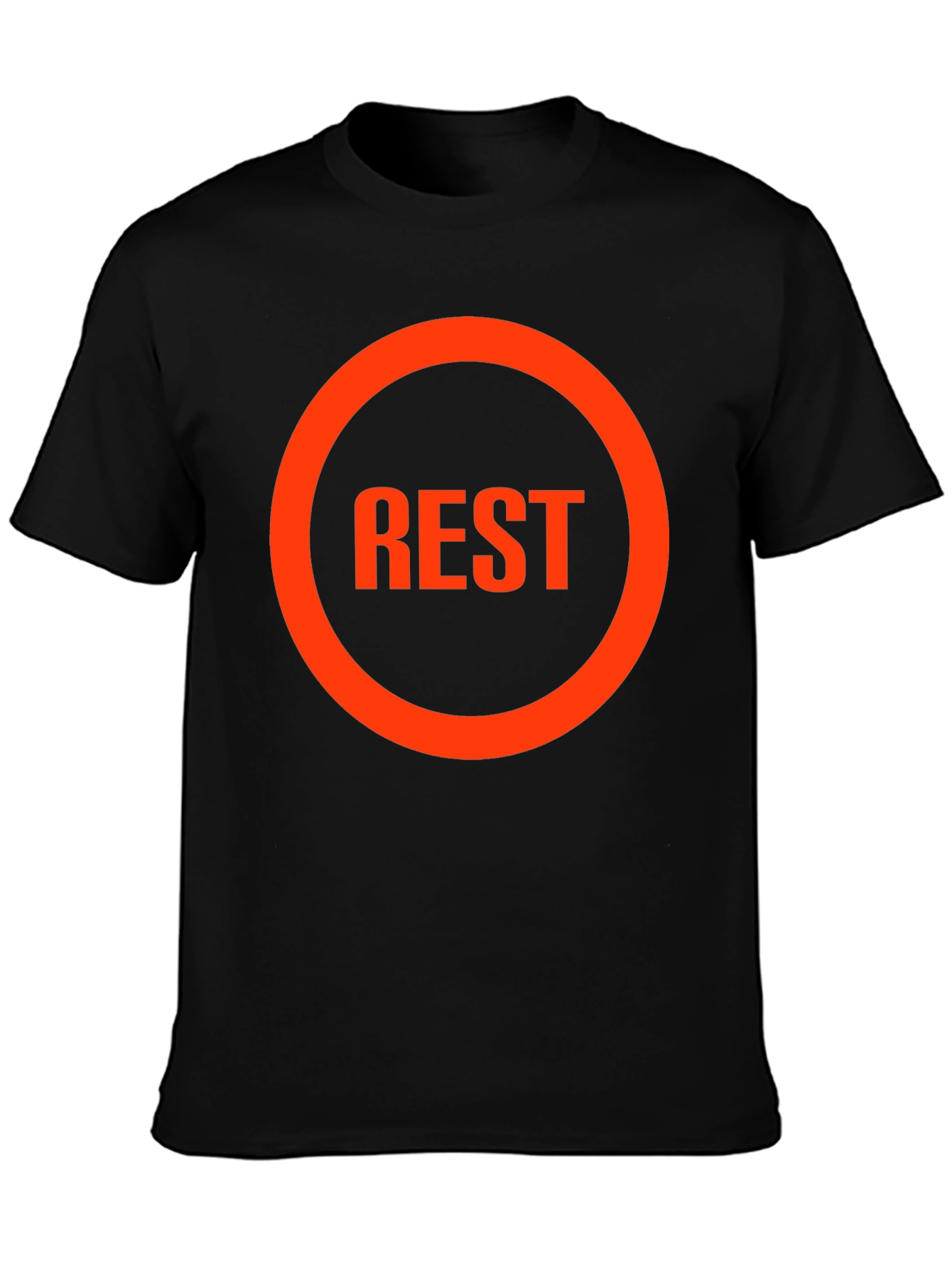 REST Graphic Tee - Casual Comfort