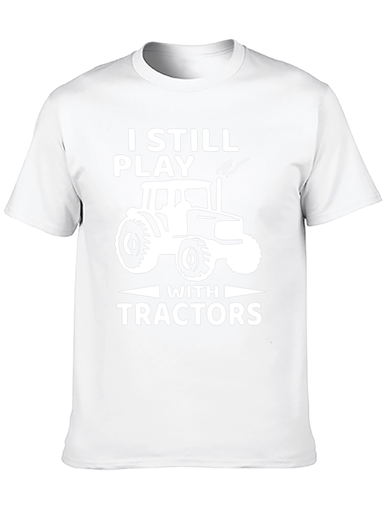 I Still Play With Tractors T-Shirt - Black