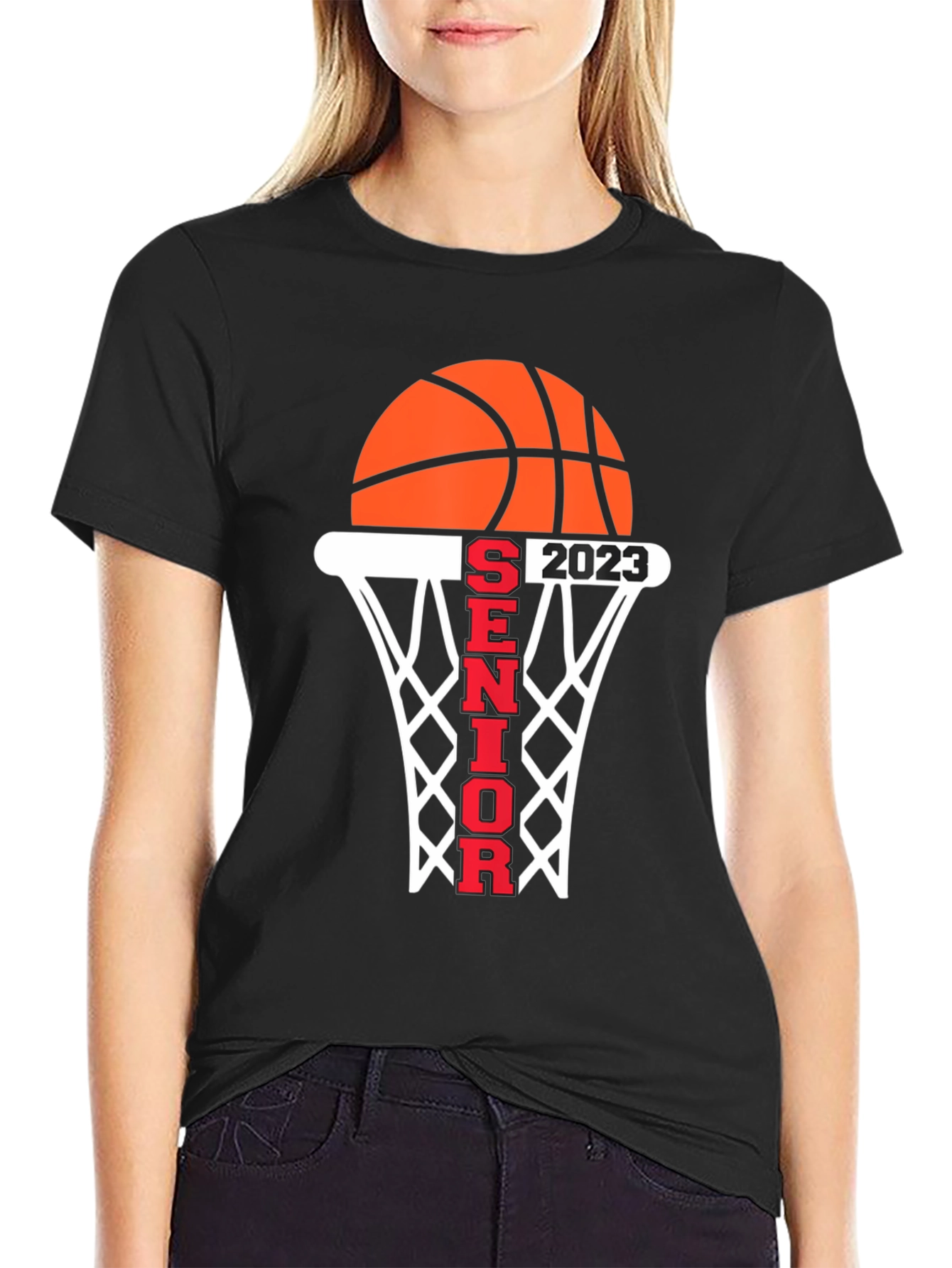Senior 2023 Basketball Graphic T-Shirt