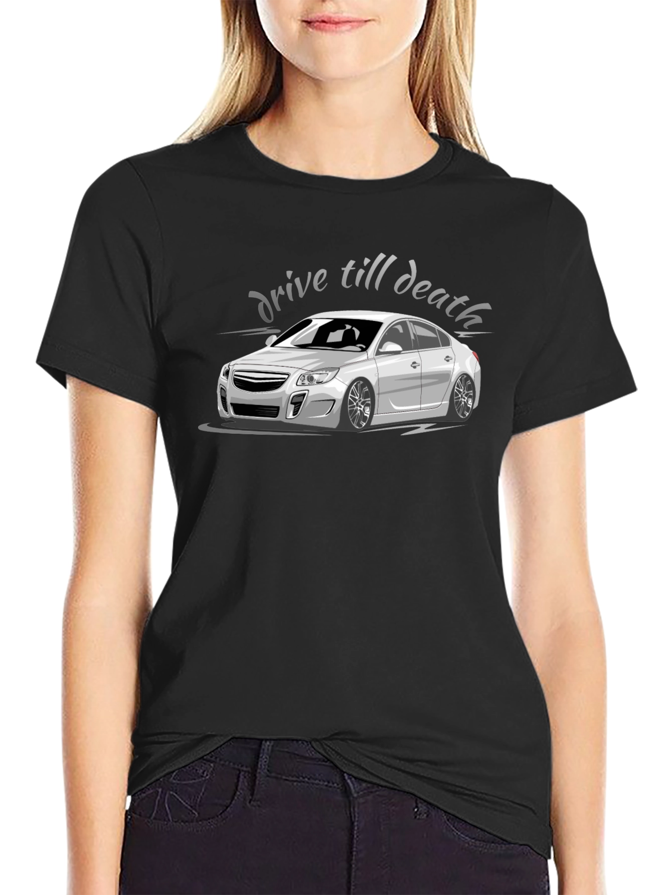 Drive Till Death T-Shirt - Car Enthusiast