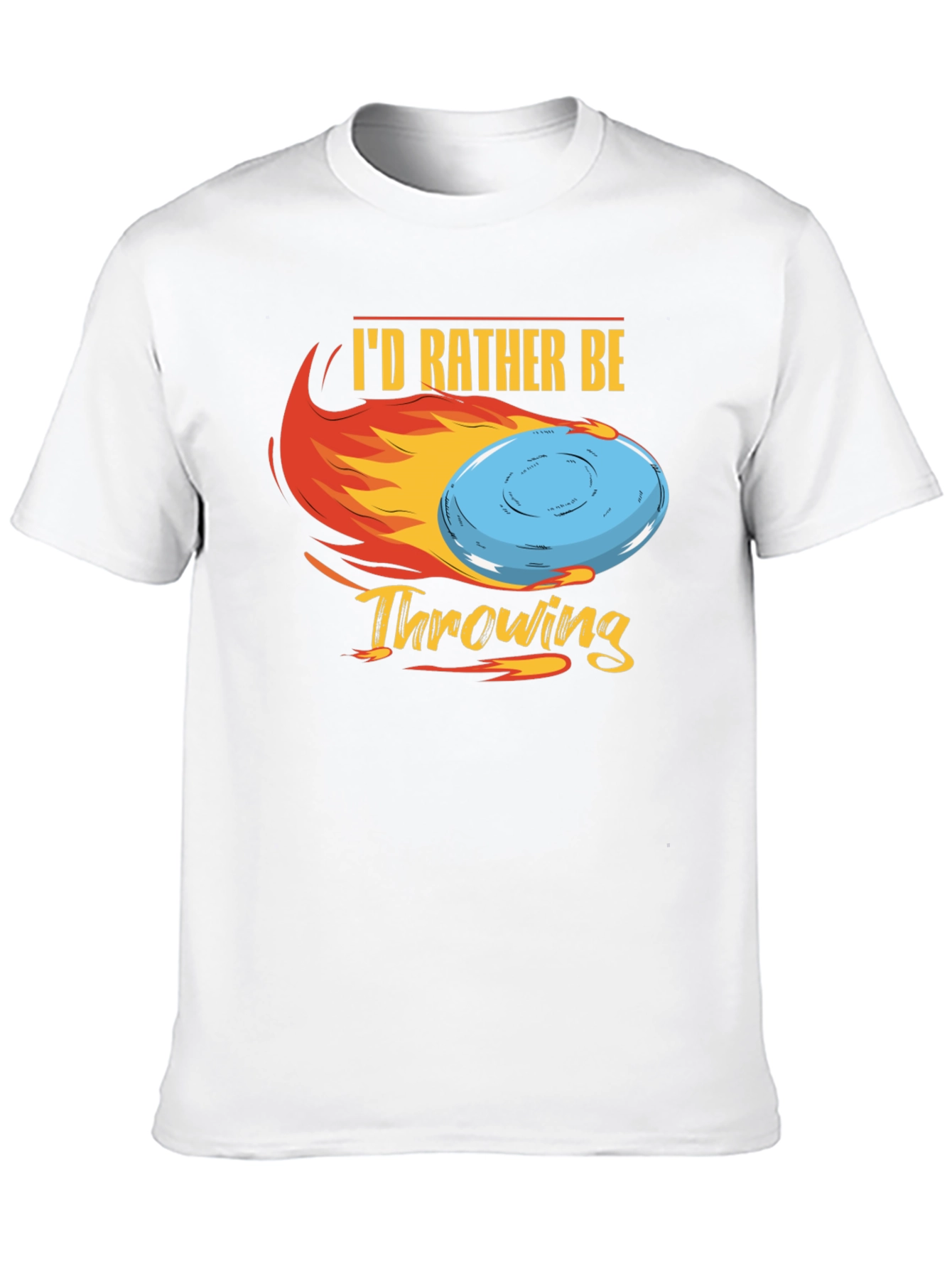 Id Rather Be Throwing Disc Golf T-Shirt