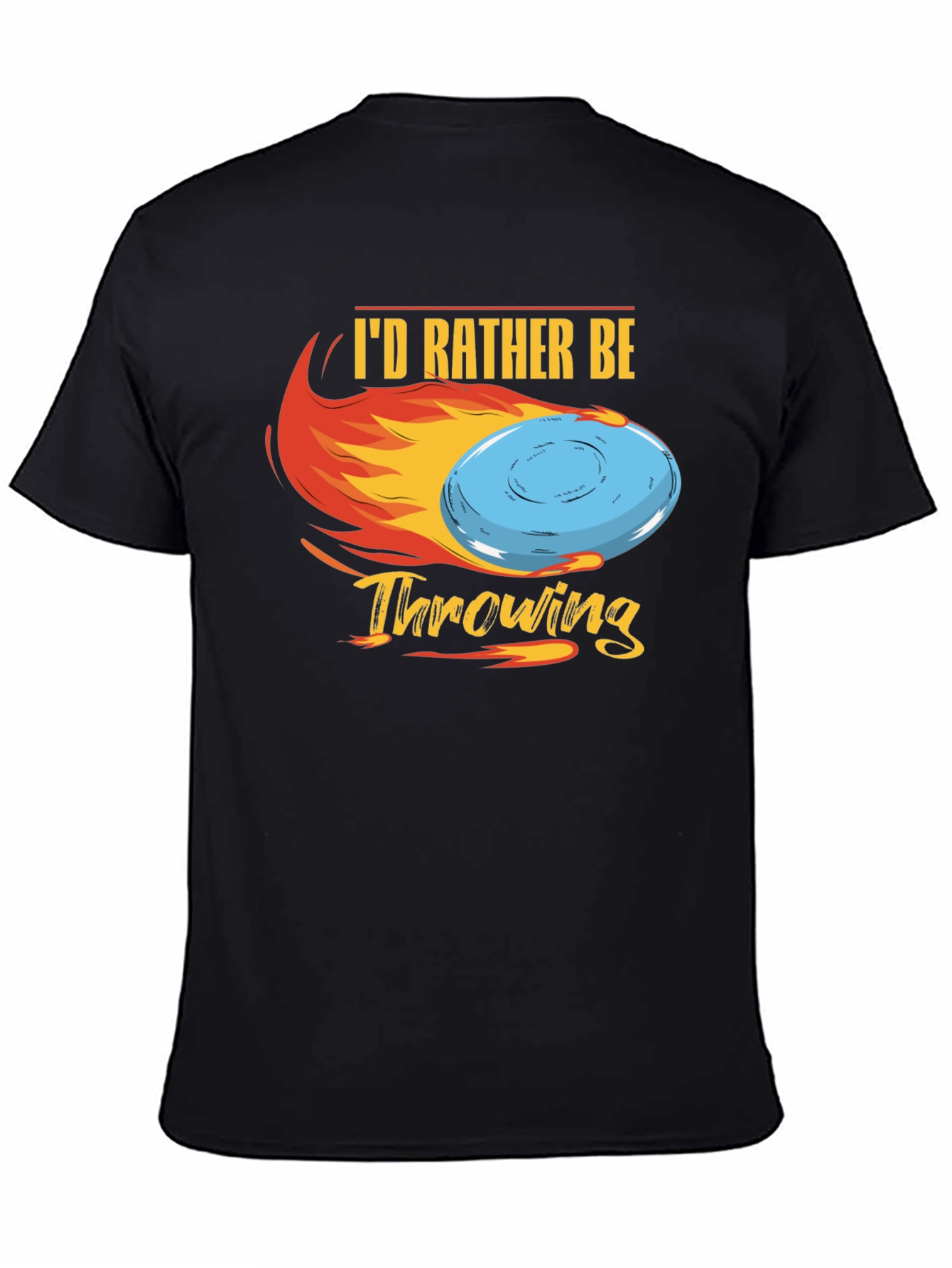 Id Rather Be Throwing Disc Golf T-Shirt