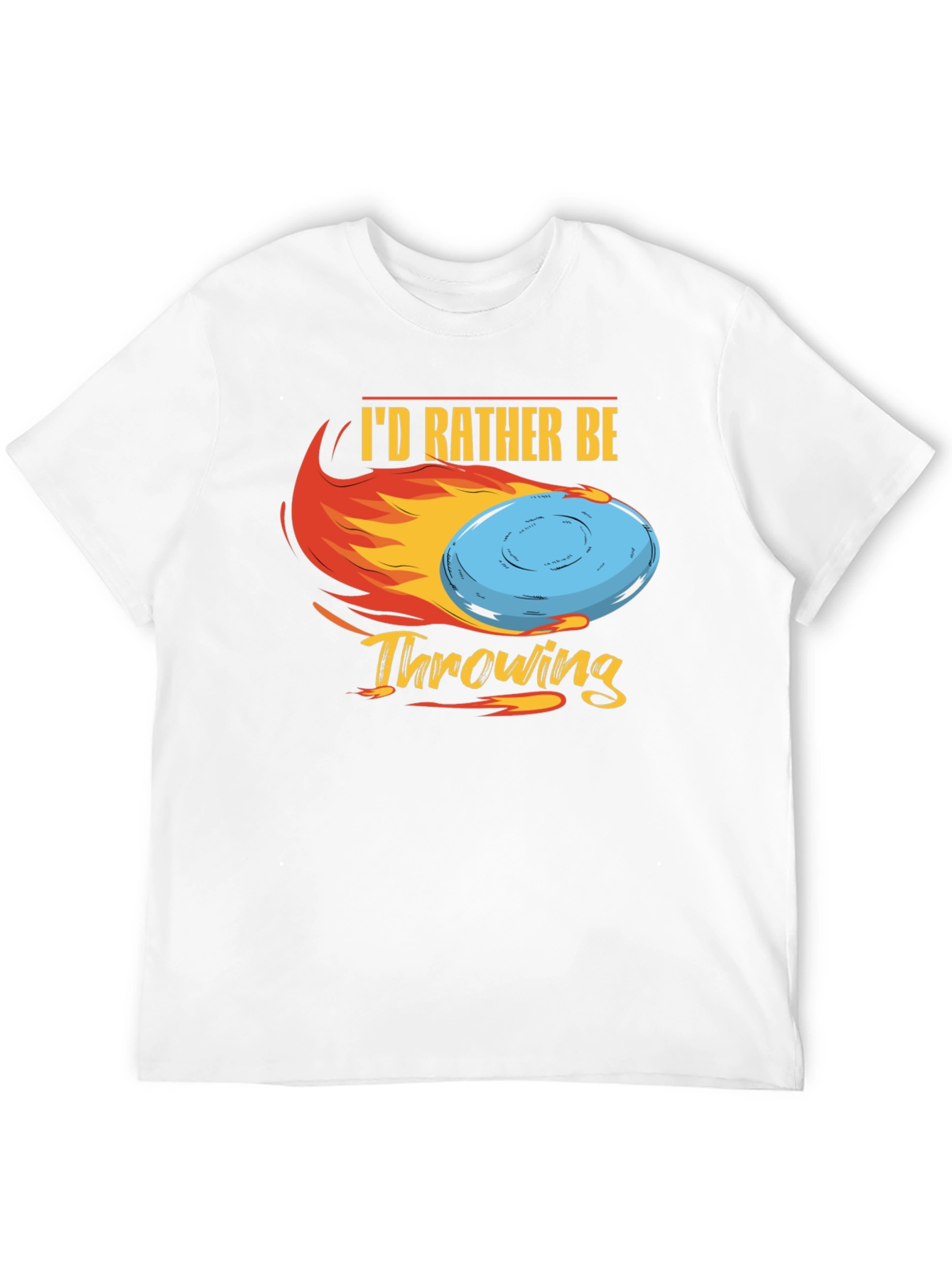 Id Rather Be Throwing Disc Golf T-Shirt