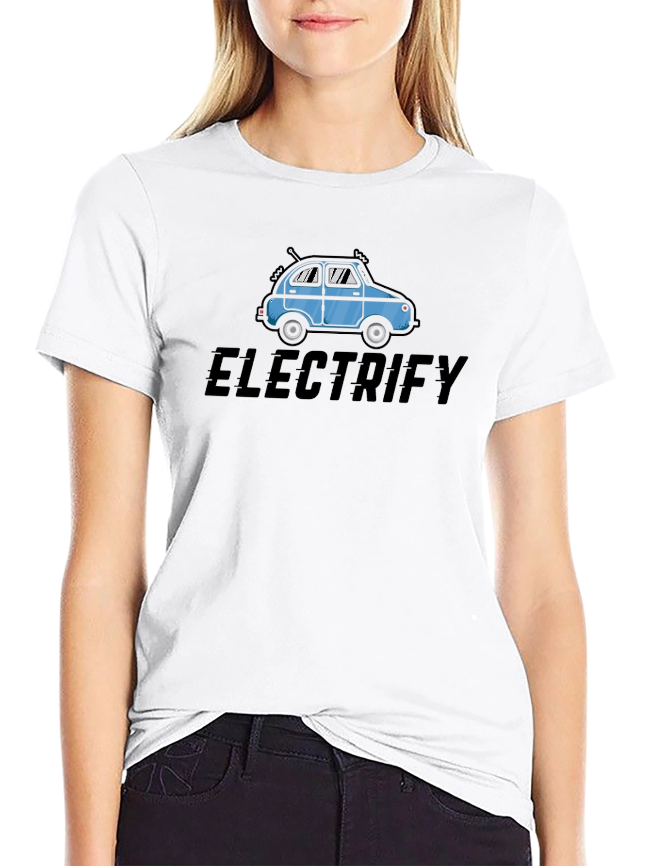 Electrify T-Shirt - Retro Car Design
