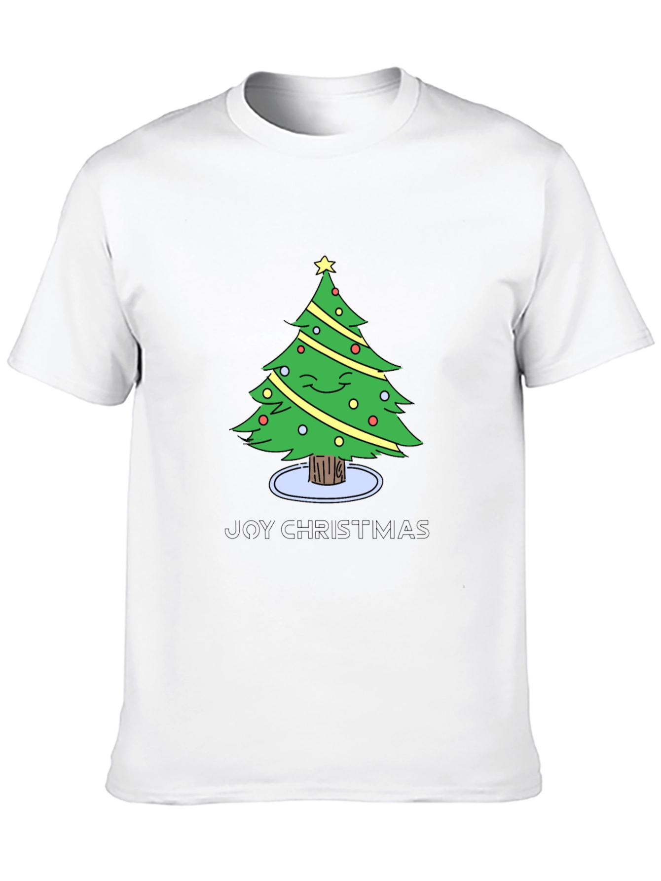 Christmas Tree Graphic Tee - Holiday Cheer