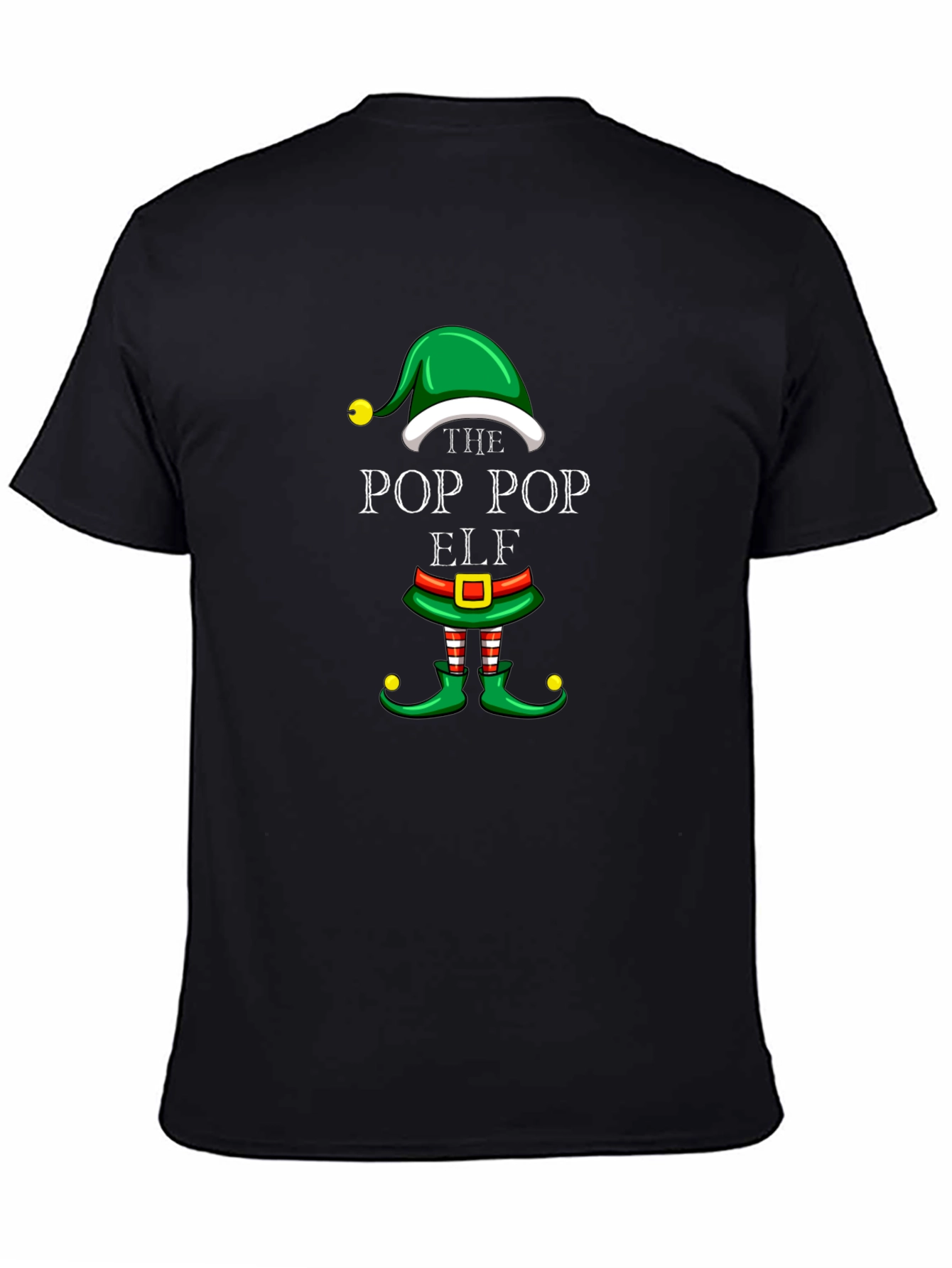 The Pop Pop Elf Christmas T-Shirt