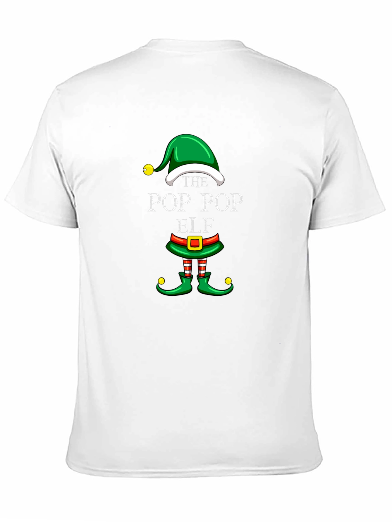 The Pop Pop Elf Christmas T-Shirt