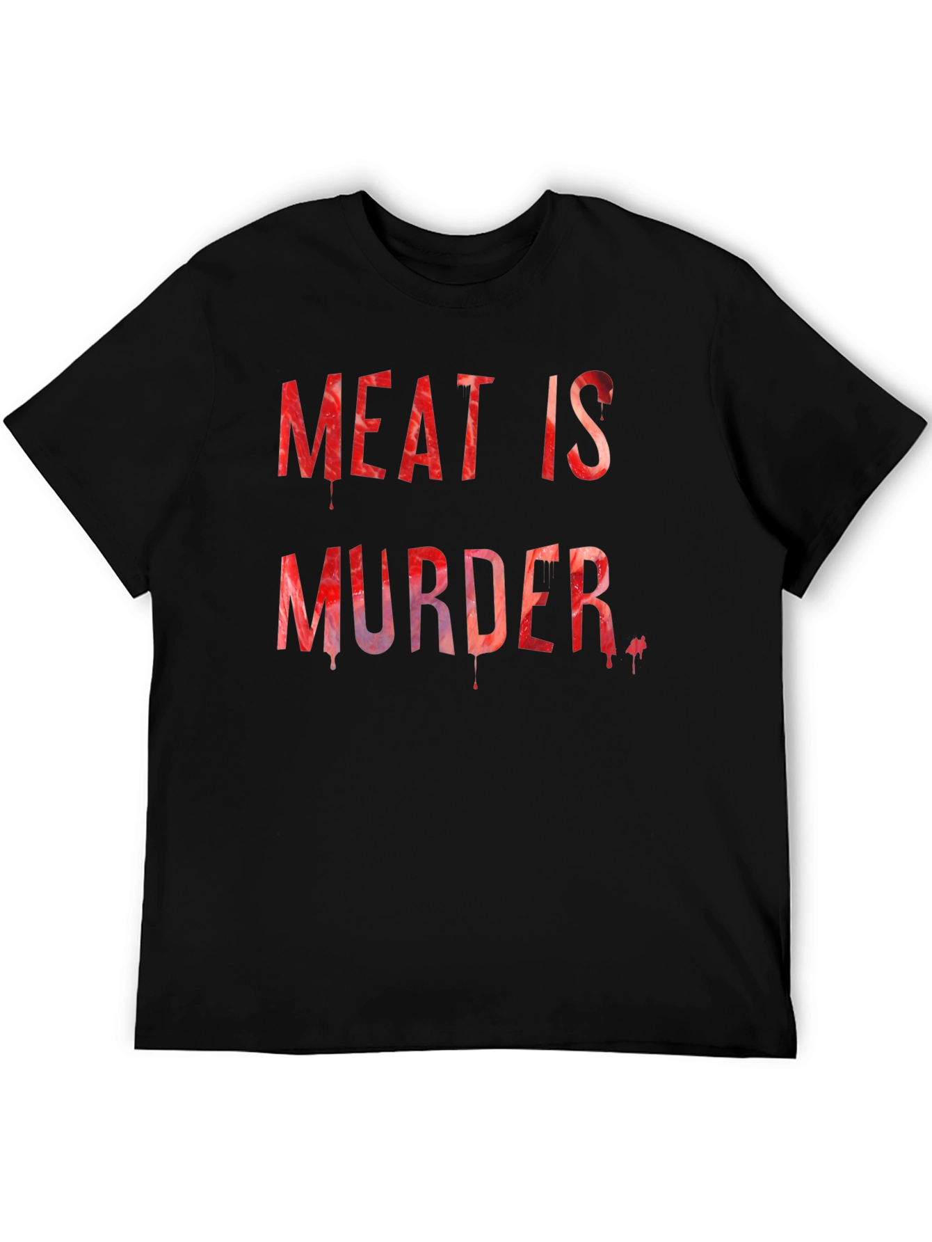 Meat is Murder T-Shirt - Vegan Protest Tee