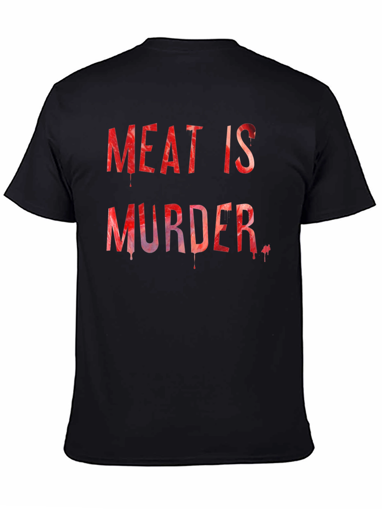 Meat is Murder T-Shirt - Vegan Protest Tee