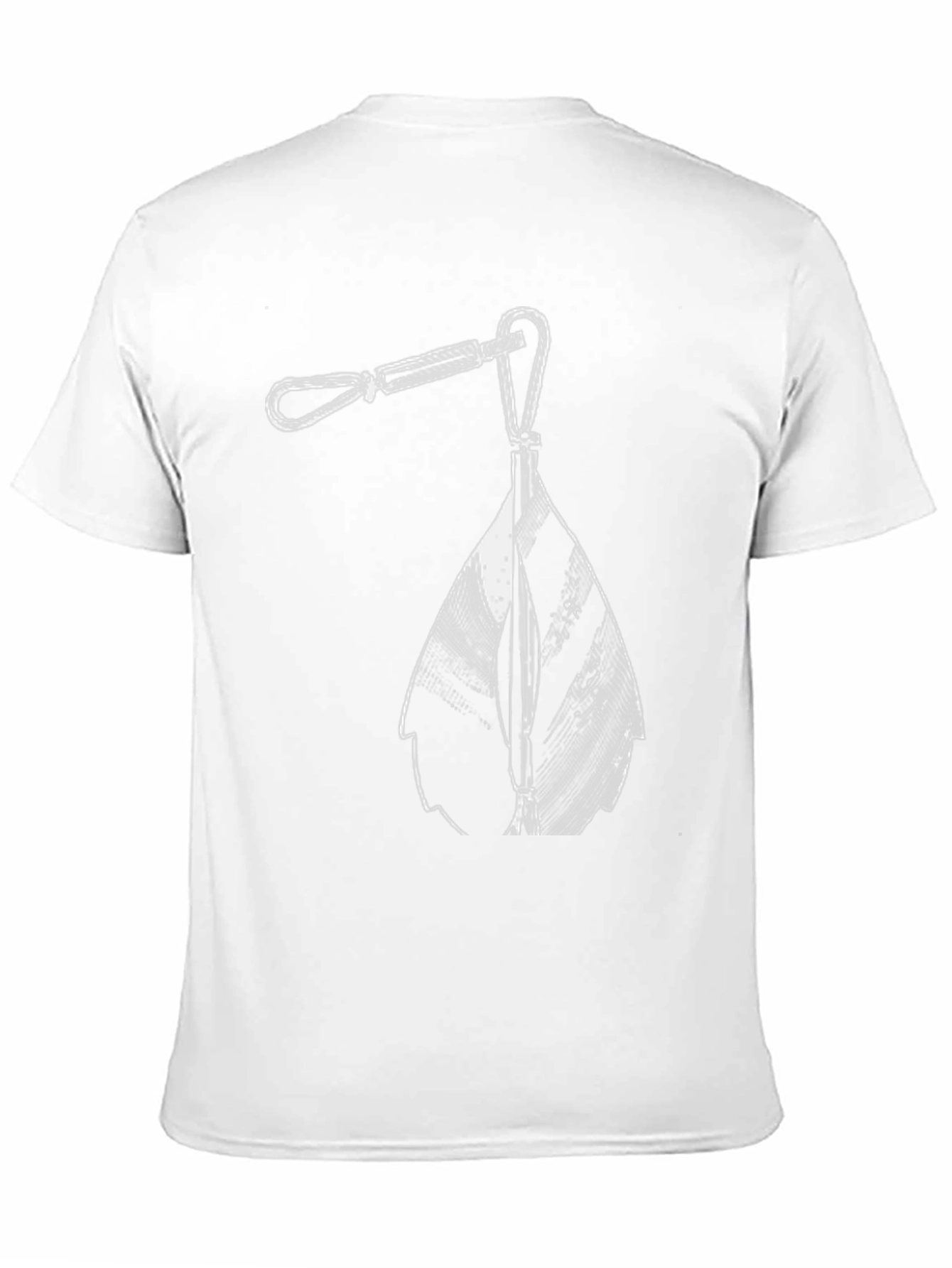 Black T-Shirt with Unique Hardware Graphic