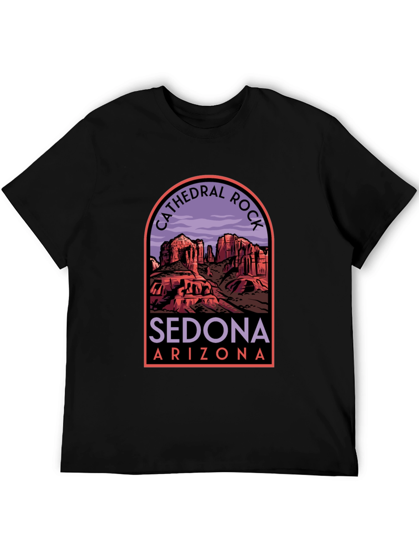 Cathedral Rock Sedona Arizona Graphic T-Shirt