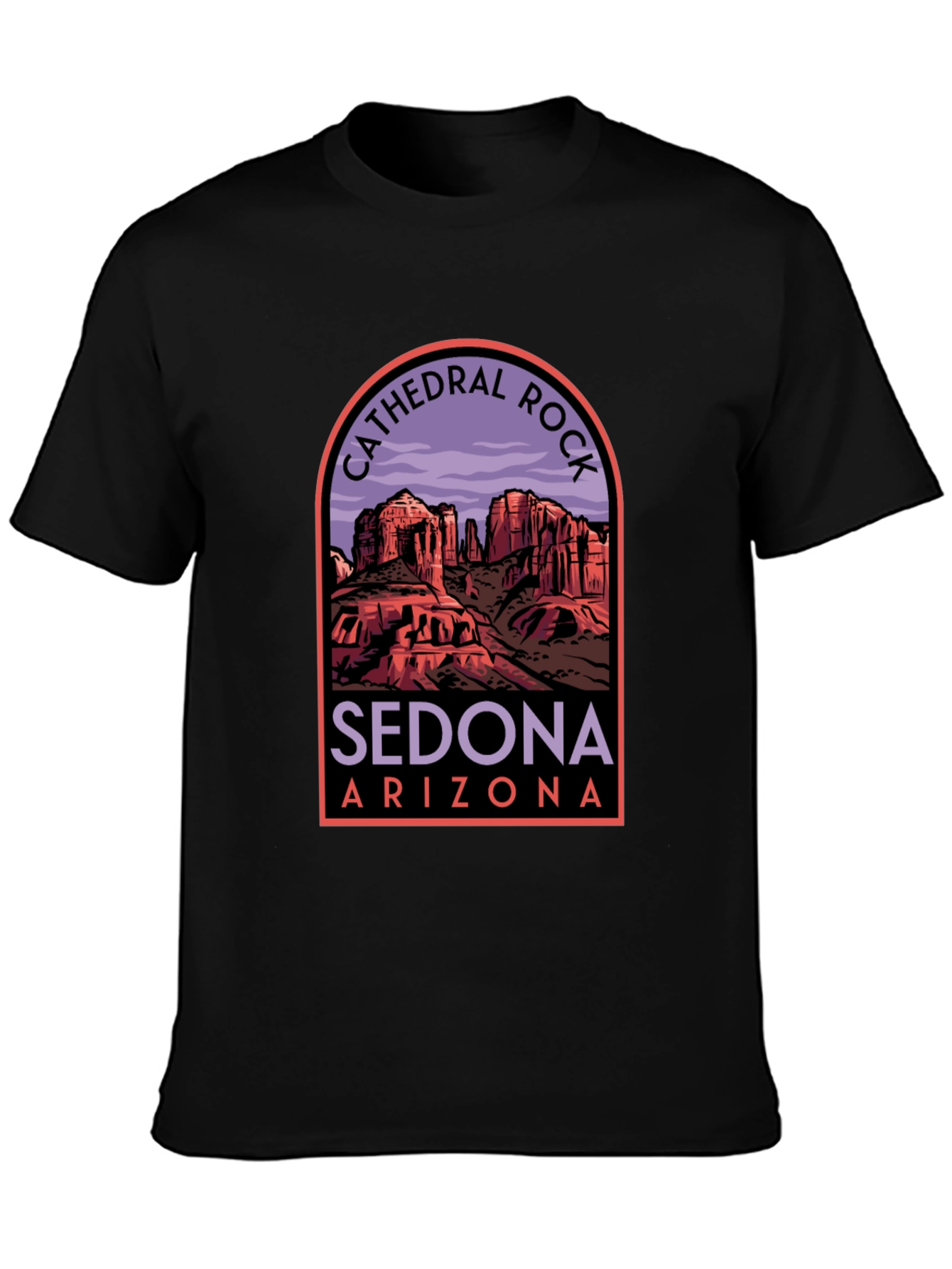 Cathedral Rock Sedona Arizona Graphic T-Shirt