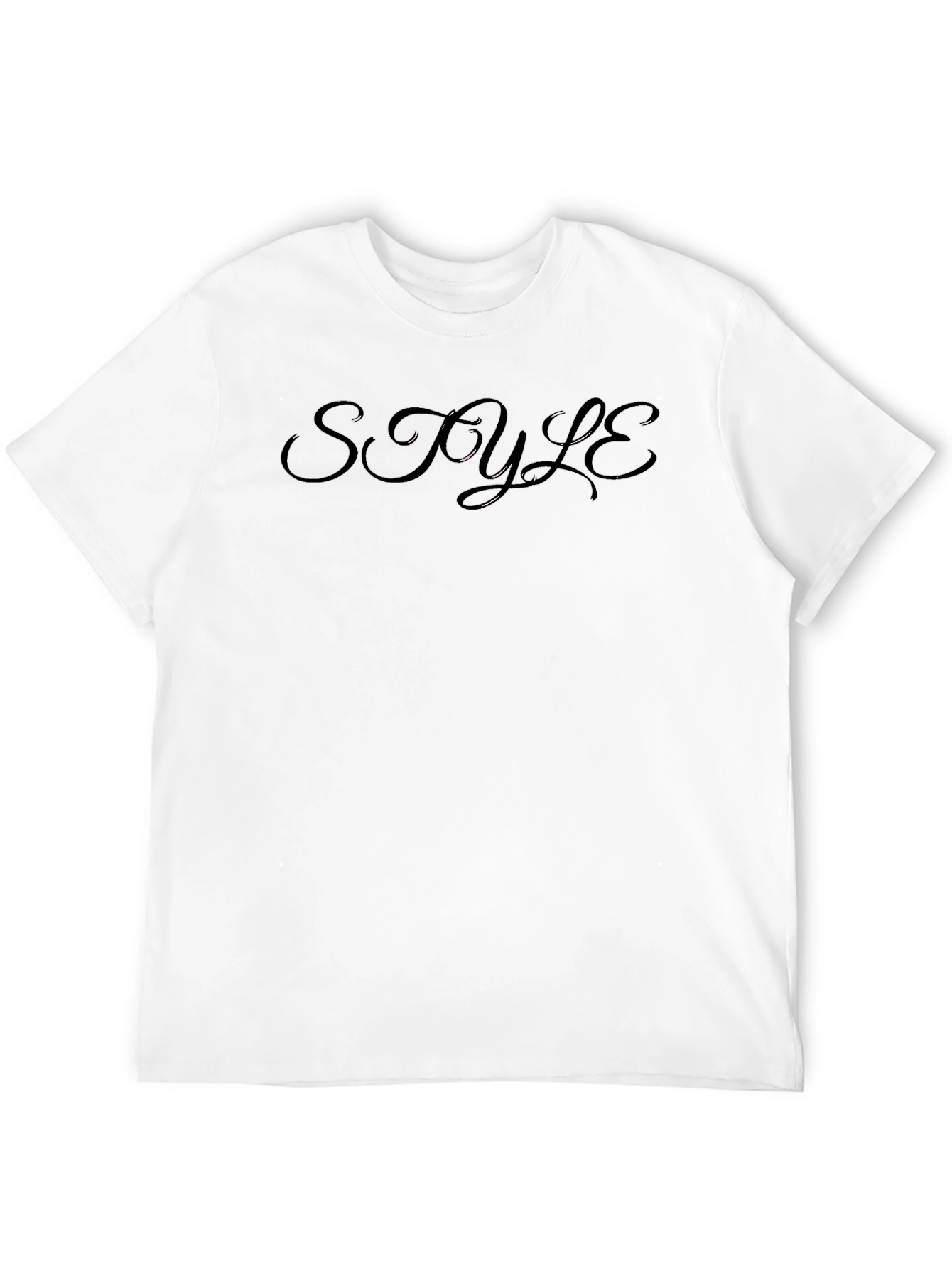 Stylish Black T-Shirt - Style Design