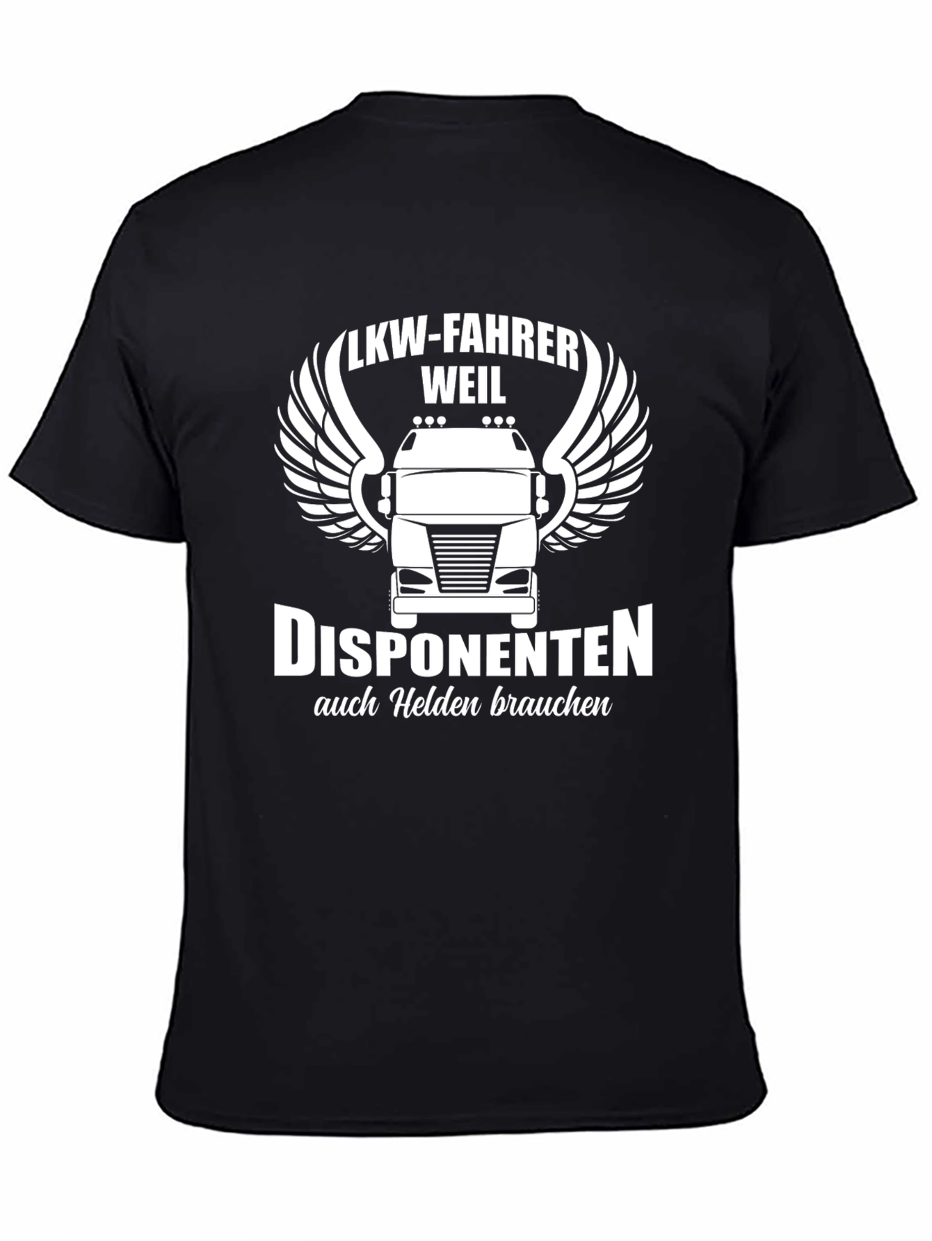 LKW-Fahrer Dispatcher Hero Graphic T-Shirt