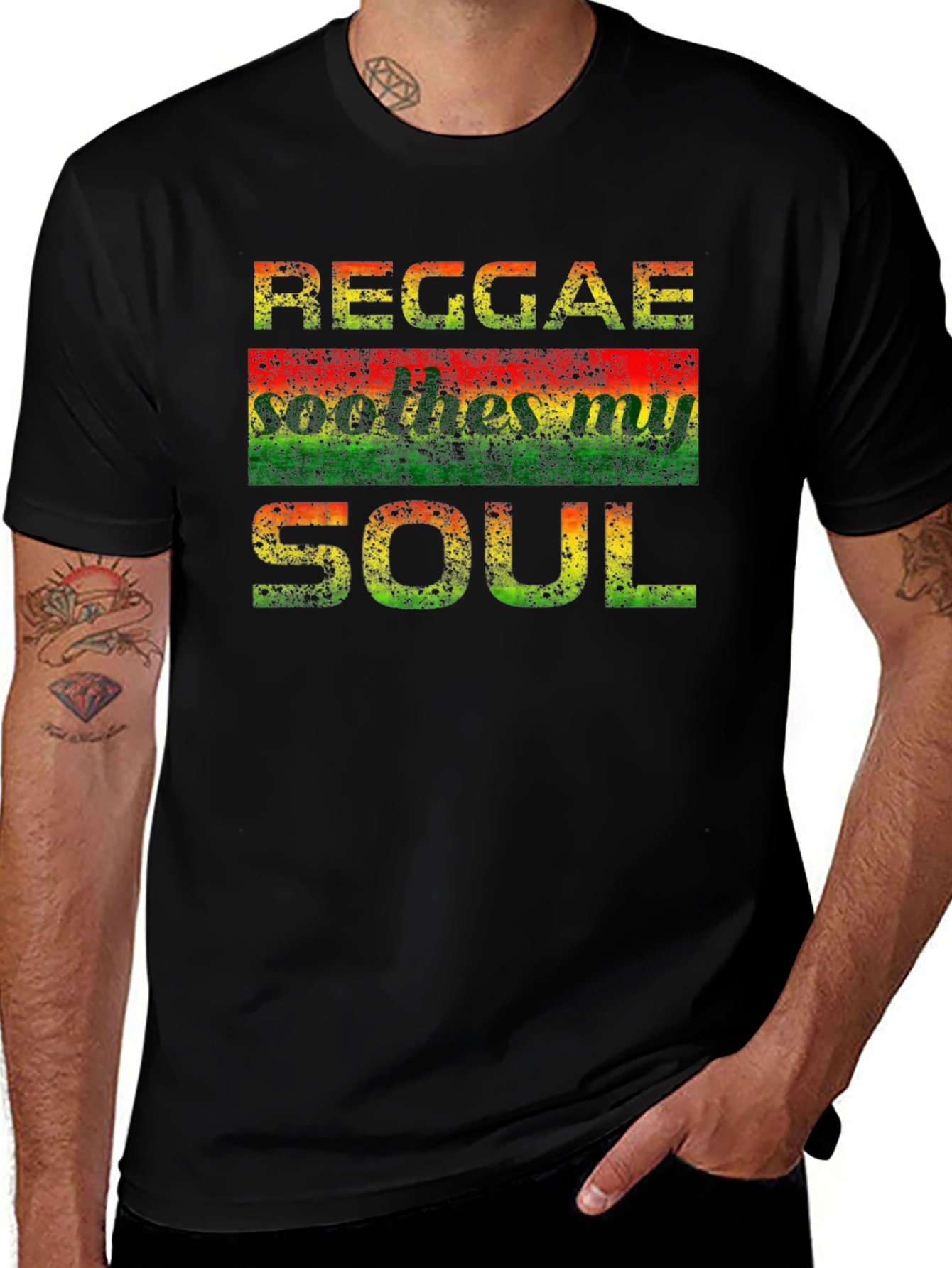 Reggae Soothes My Soul Graphic T-Shirt