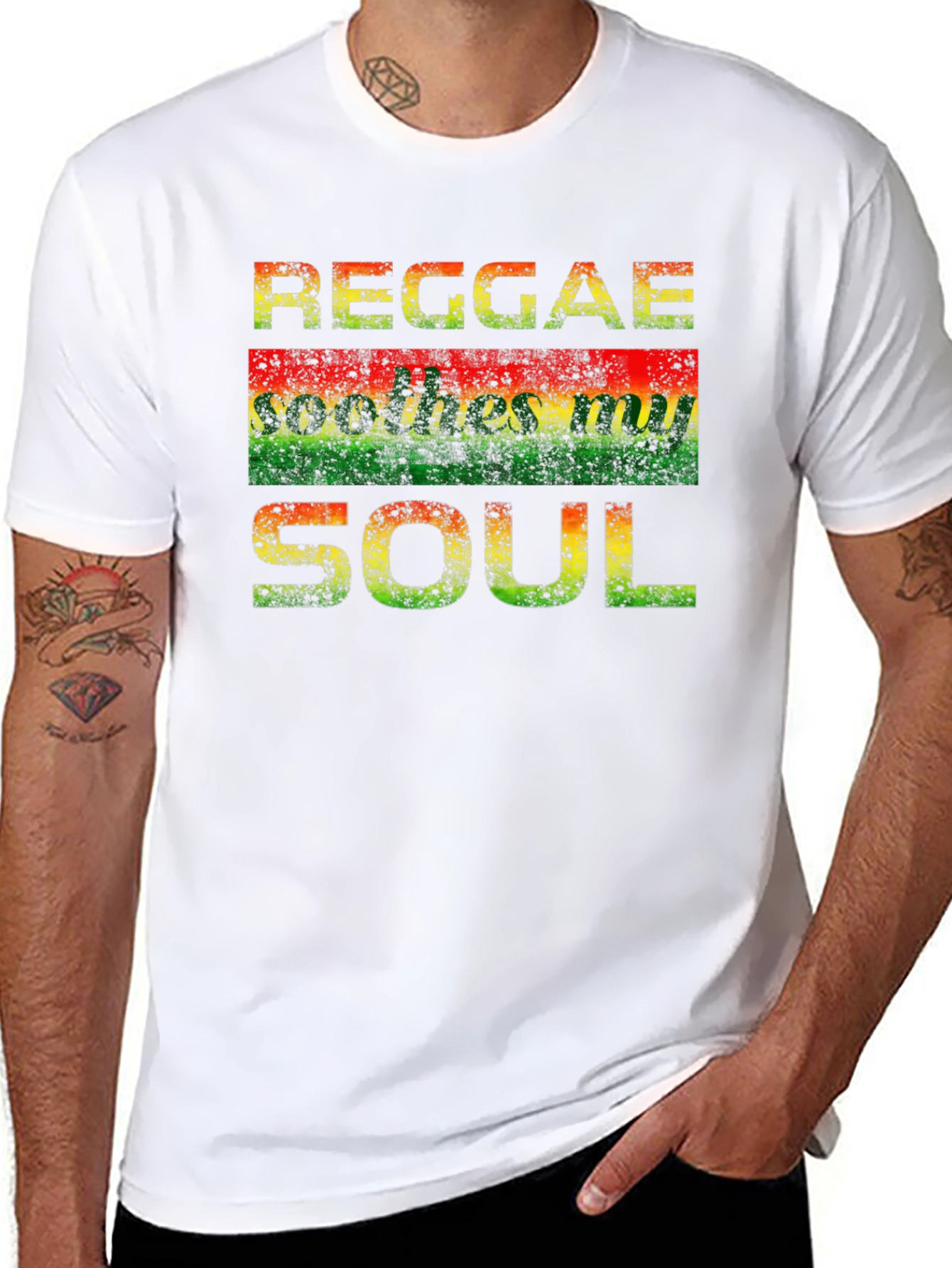 Reggae Soothes My Soul Graphic T-Shirt